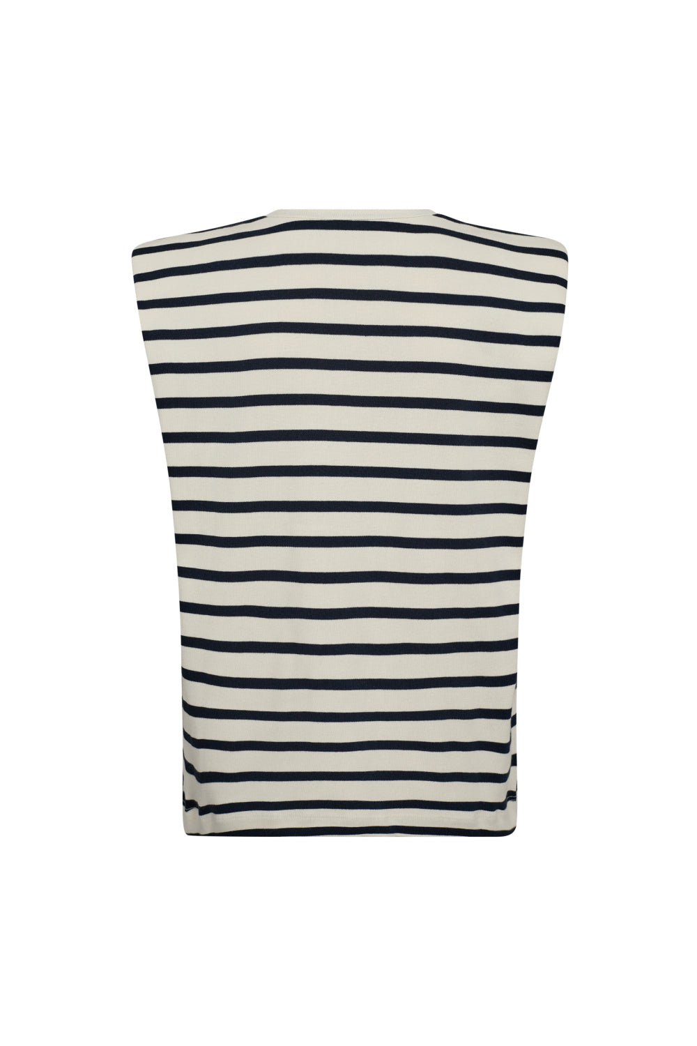Co'Couture Classic Stripe ED Tee - Off White - RUM Amsterdam