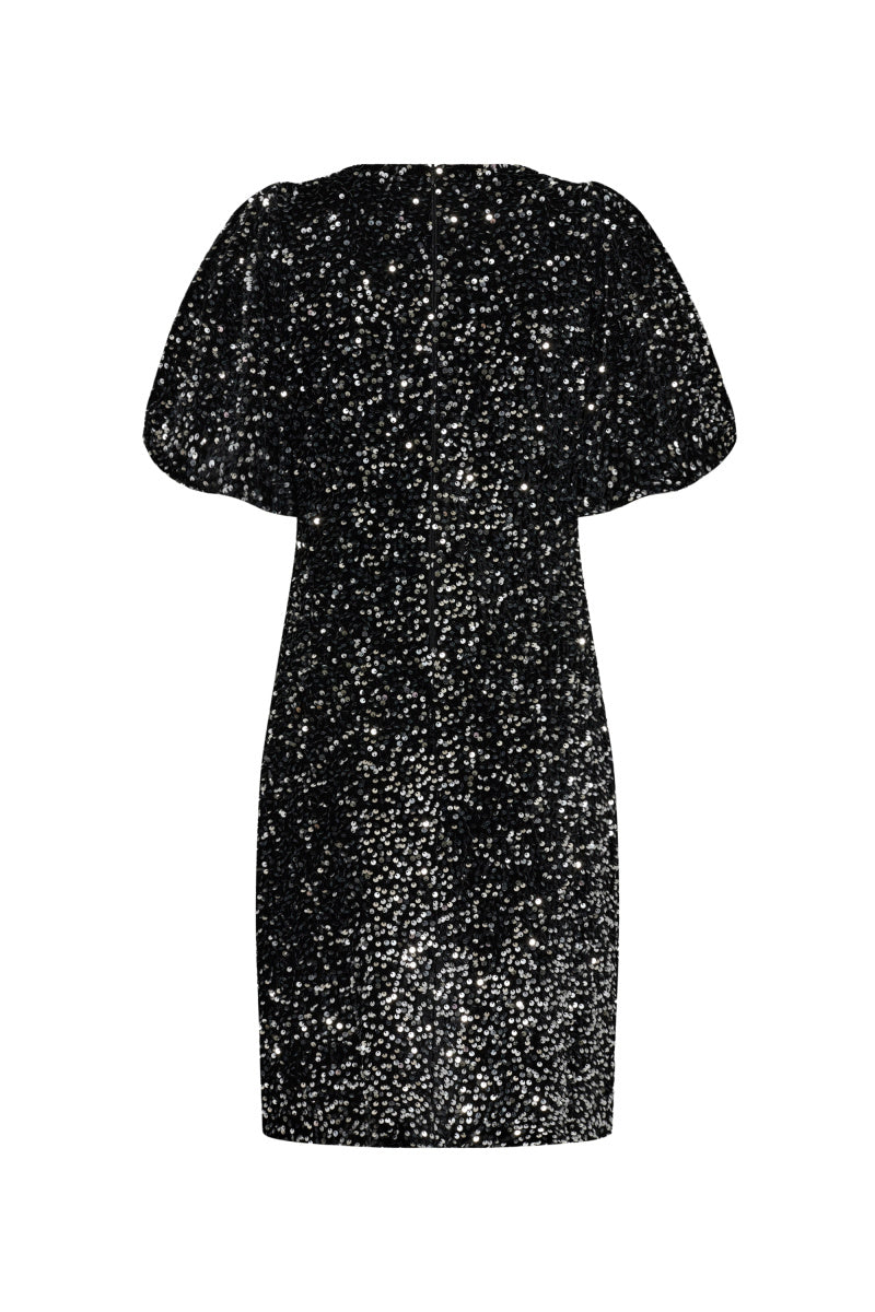 Co'Couture Serena Sequin Dress - Black - RUM Amsterdam