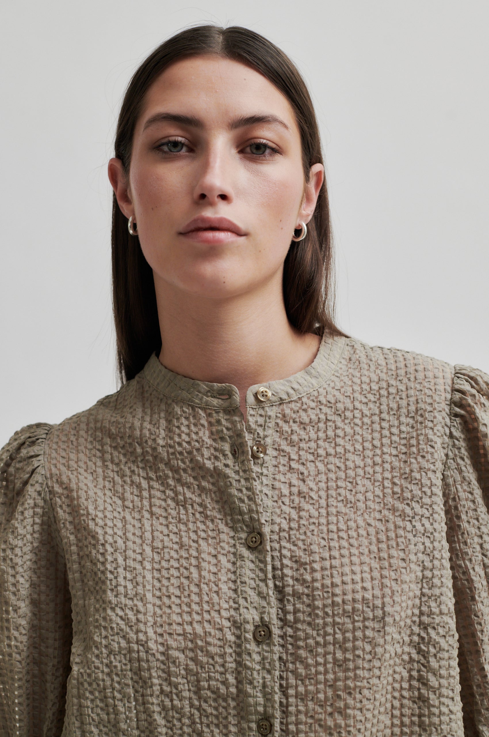 Second Female Tascha Shirt - Vintage Khaki - RUM Amsterdam