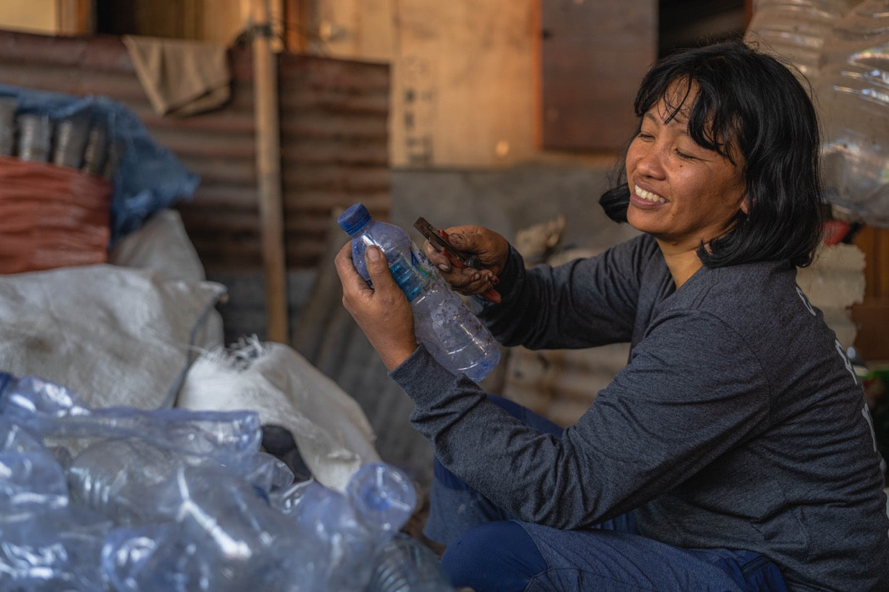 Remove 25 ocean bound plastic bottles