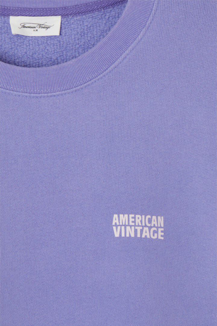 American Vintage Izubird Sweatshirt - Vintage Iris - RUM Amsterdam