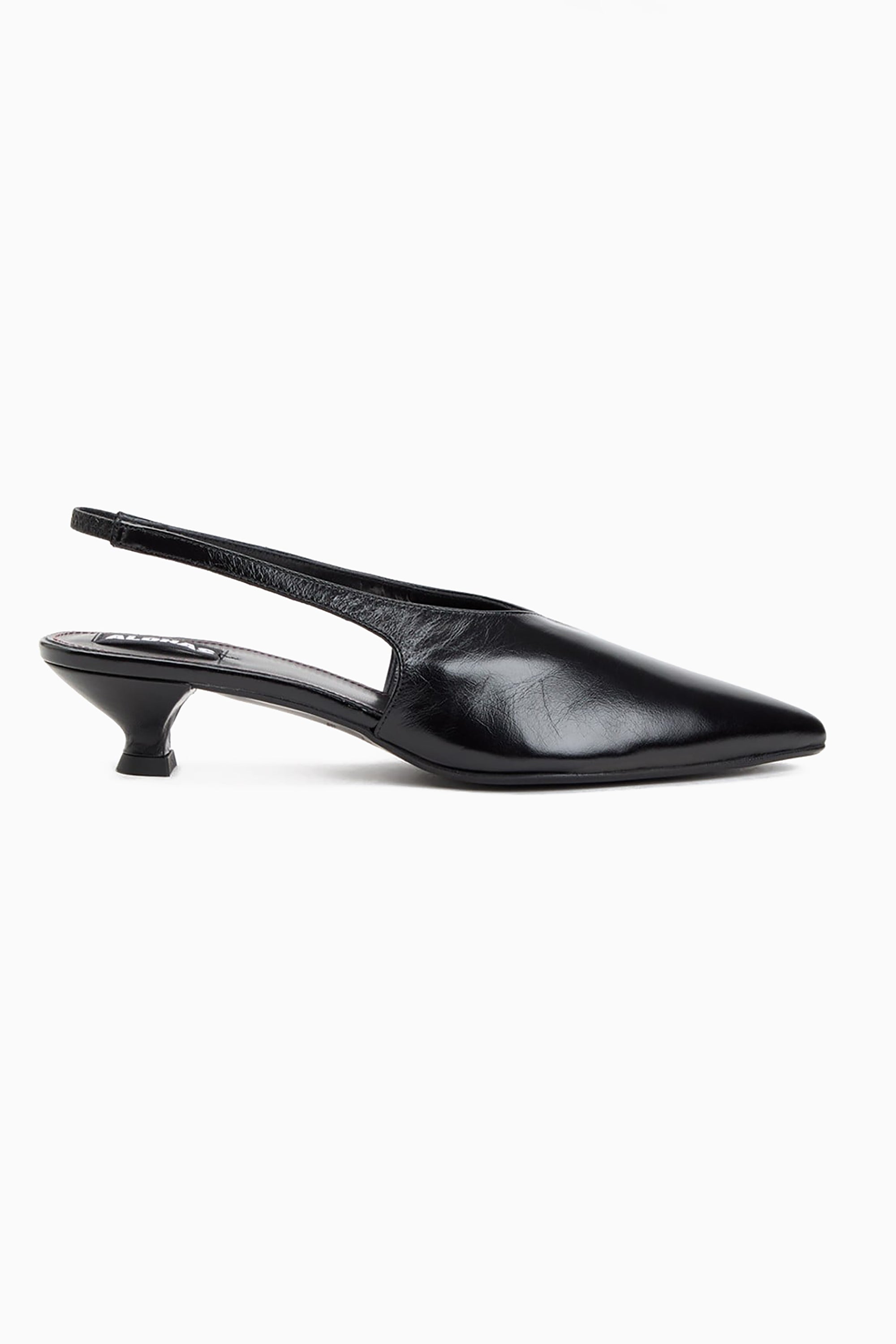 Eros Leather Pumps - Black