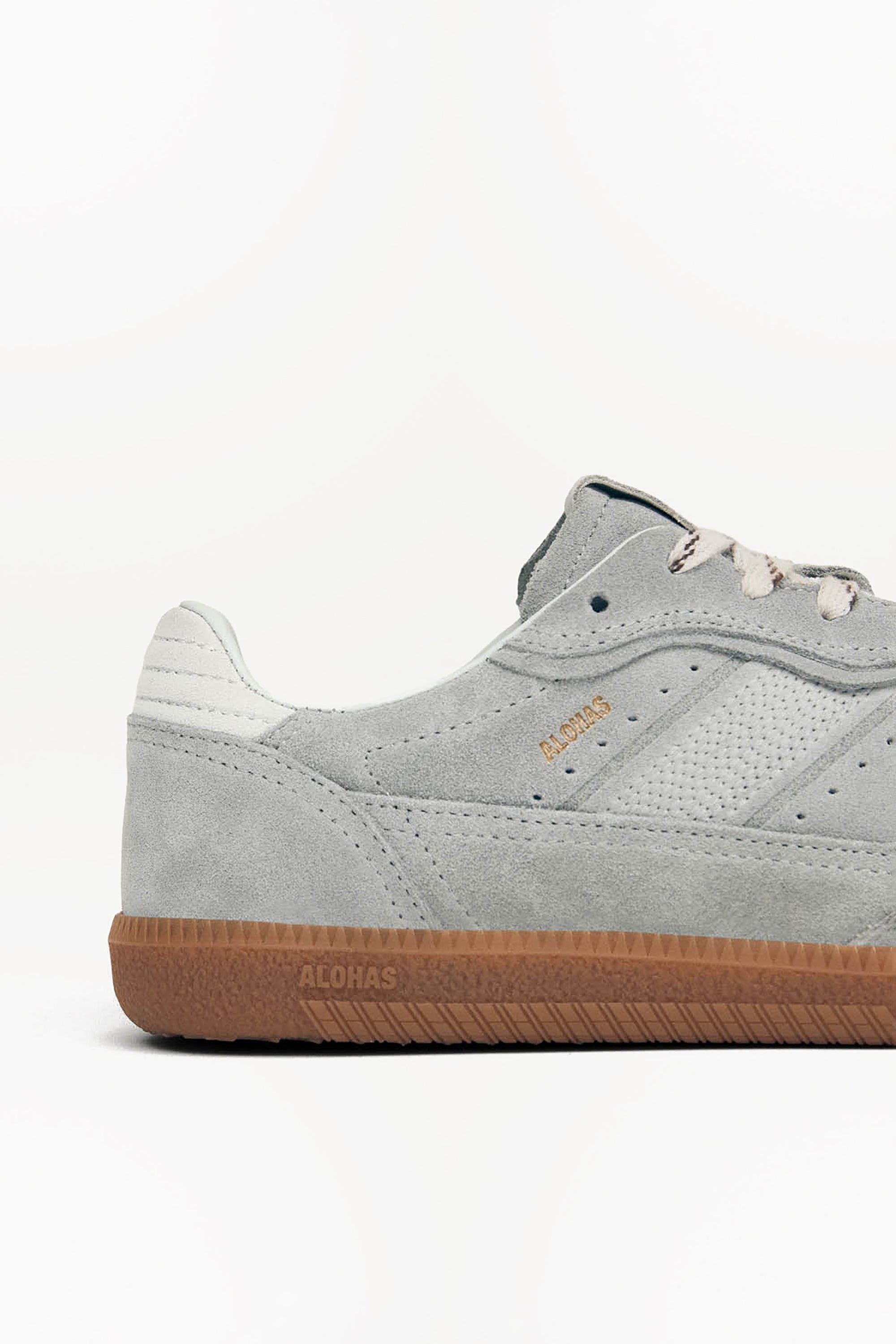 Tb.490 Leather Sneakers - Rife Grey