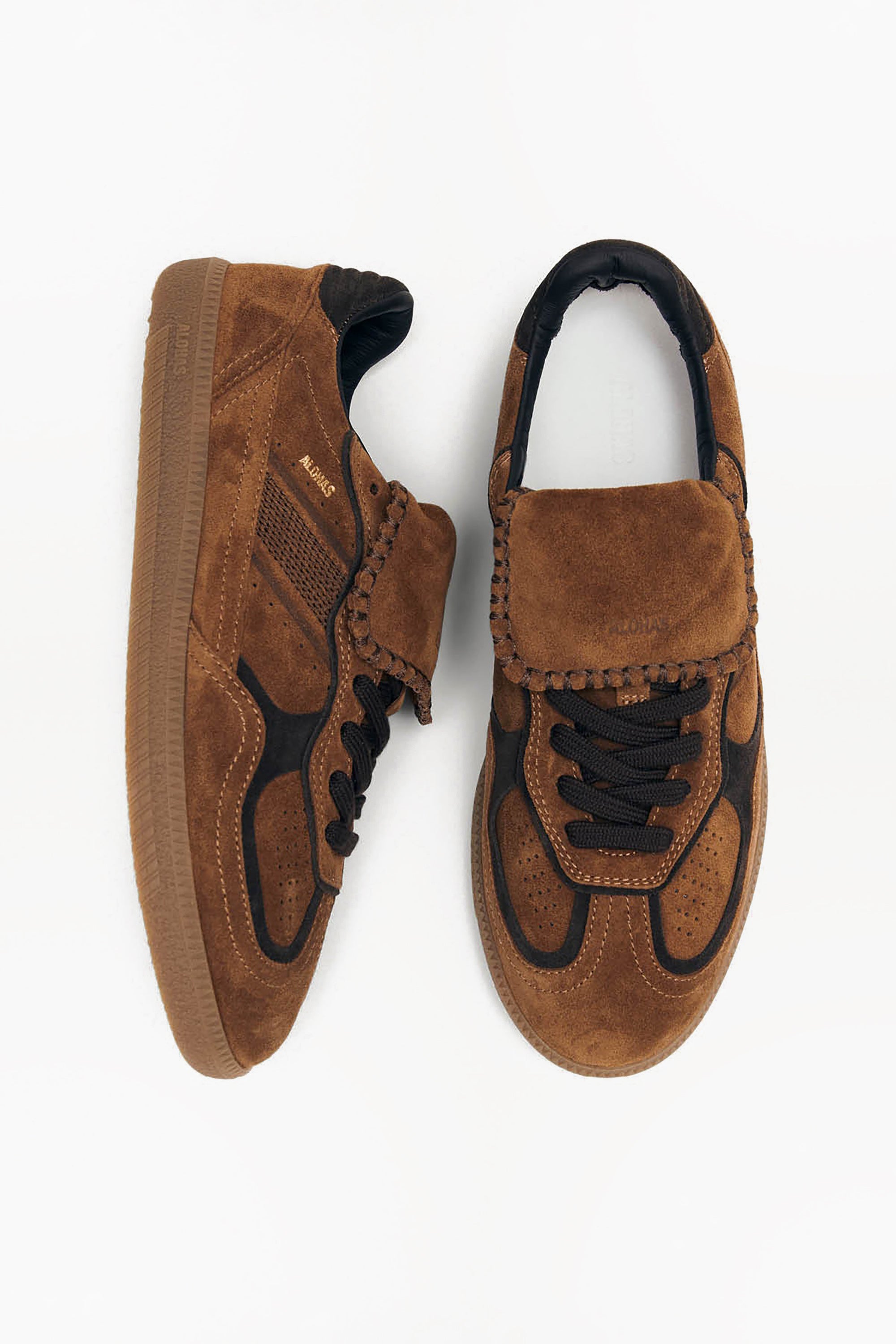 Tb.490 Club Leather Sneakers - Suede Brown