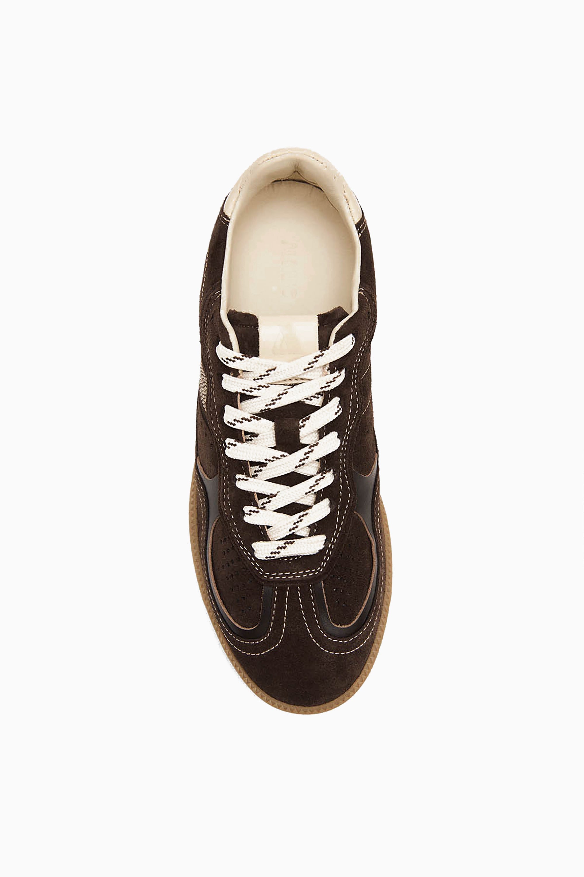 Tb.490 Leather Sneakers - Rife Chocolate Cream