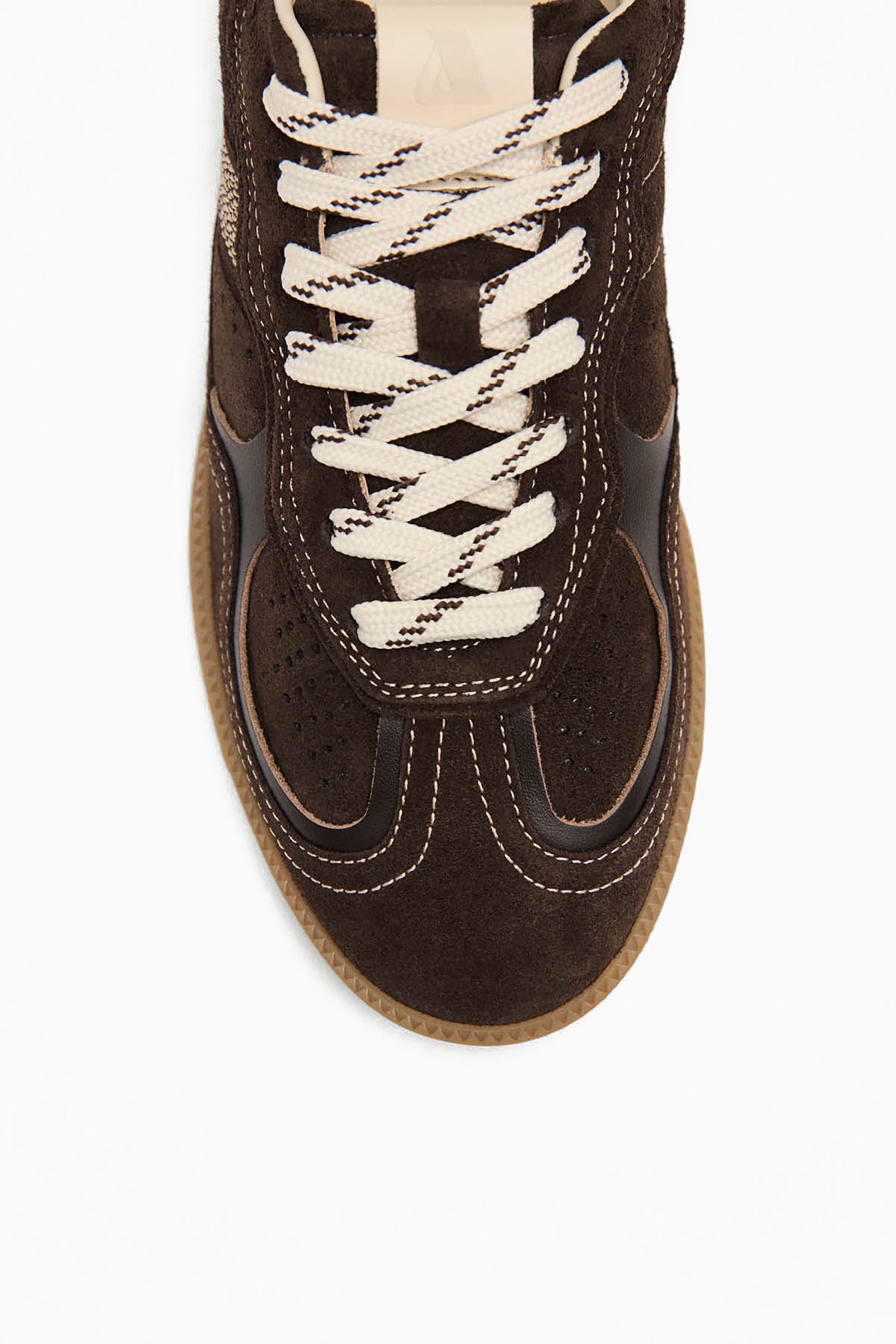 Tb.490 Leather Sneakers - Rife Chocolate Cream