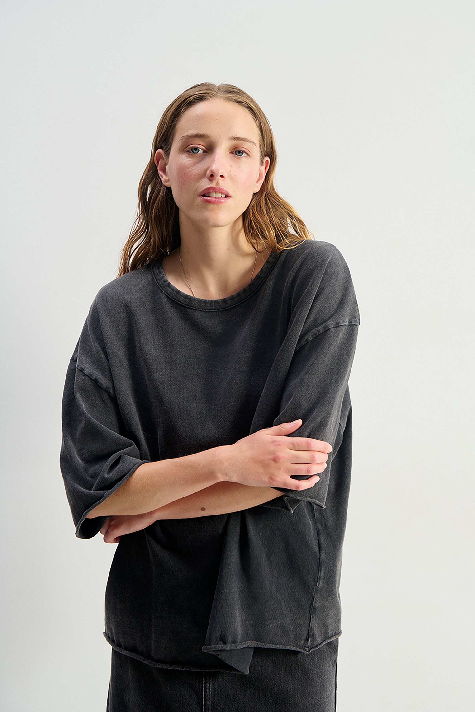 Afoma Long T-Shirt - Vintage Darkness