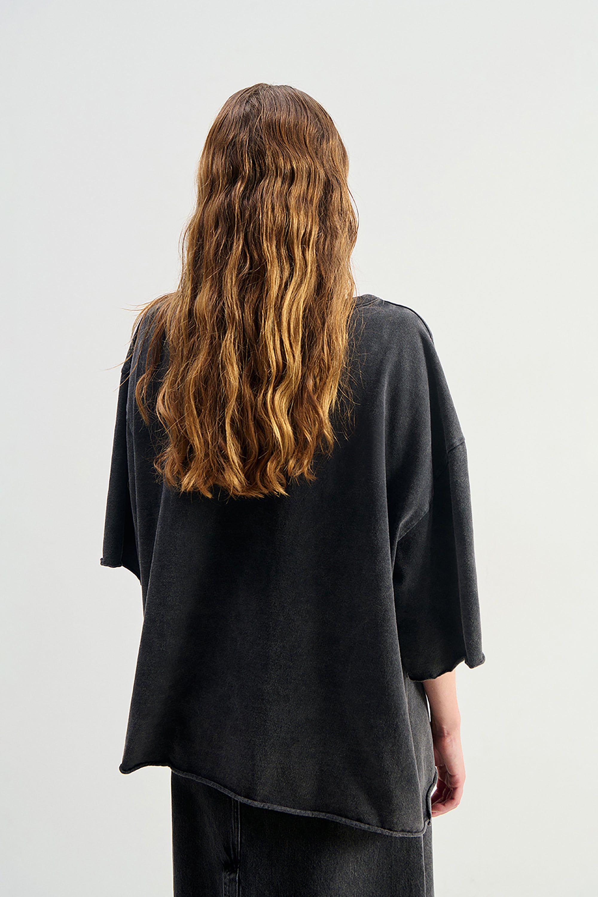 Afoma Long T-Shirt - Vintage Darkness