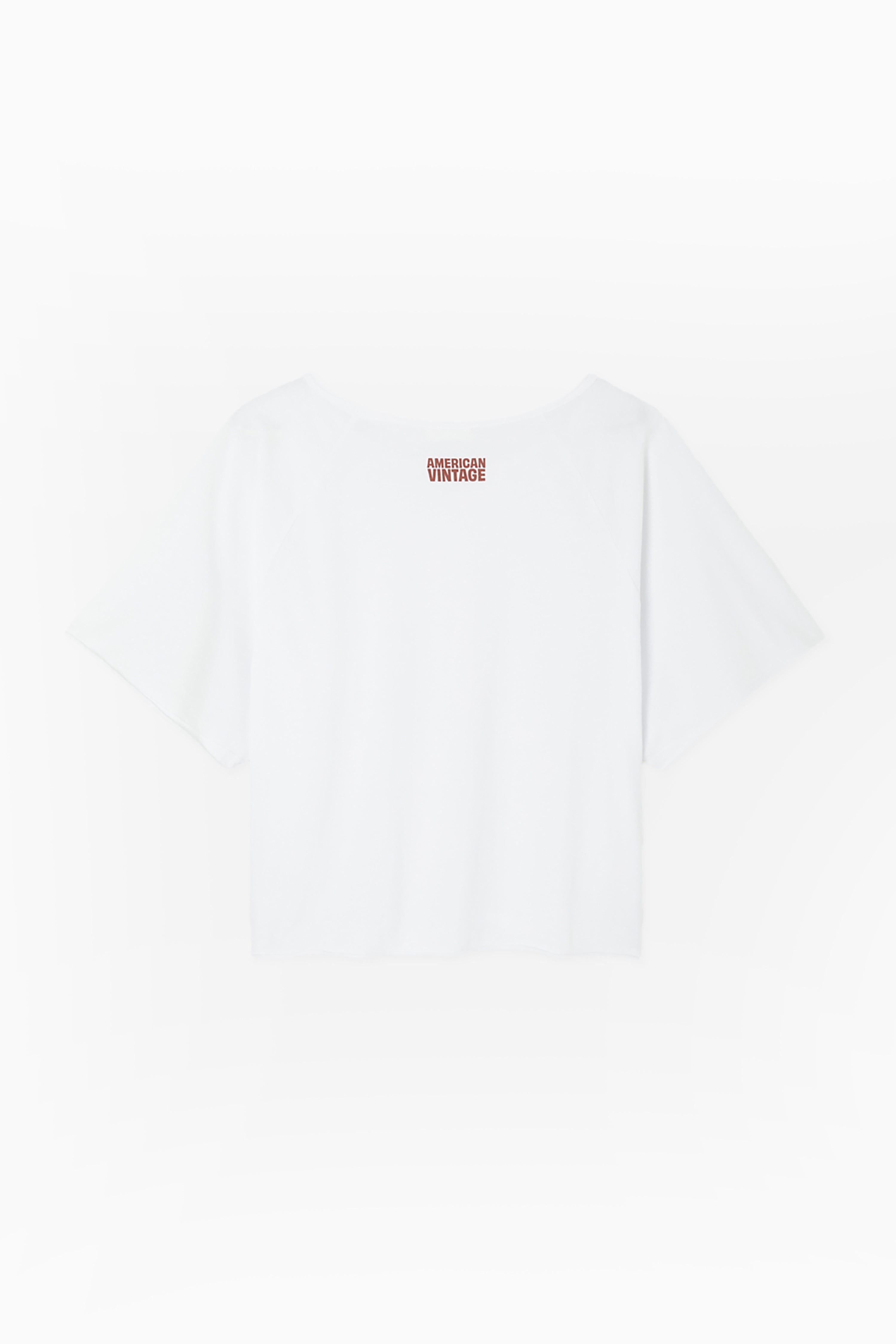 Apoly T-Shirt Boat Neck - White