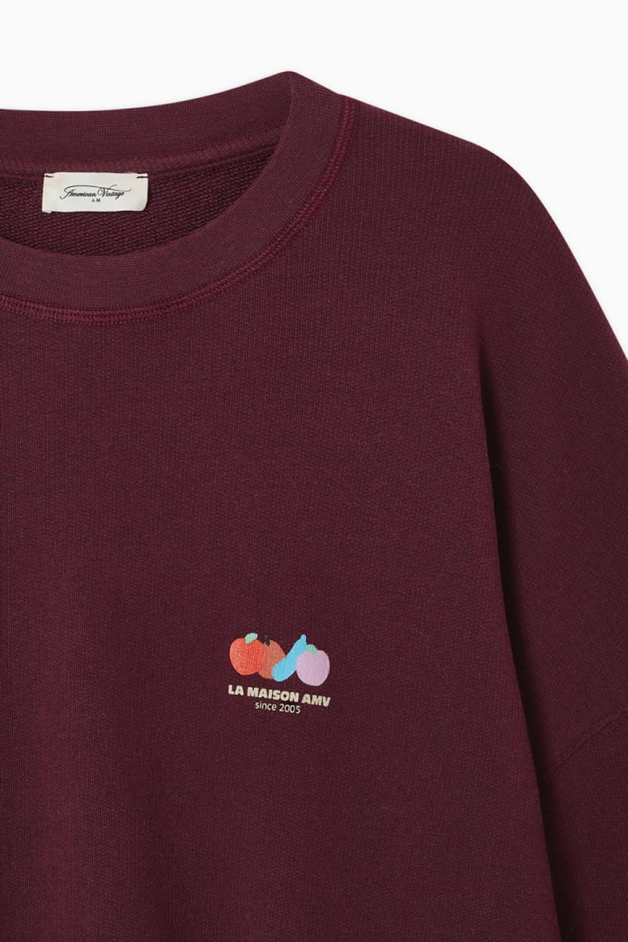 Atubay Sweatshirt - Wine Lie