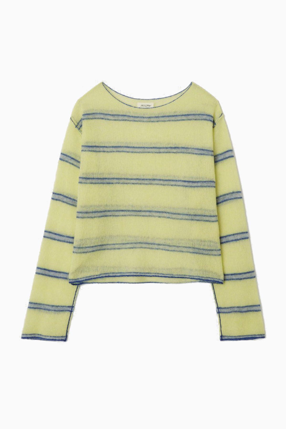 Bodyrow Jumper - Lime Heather Stripe