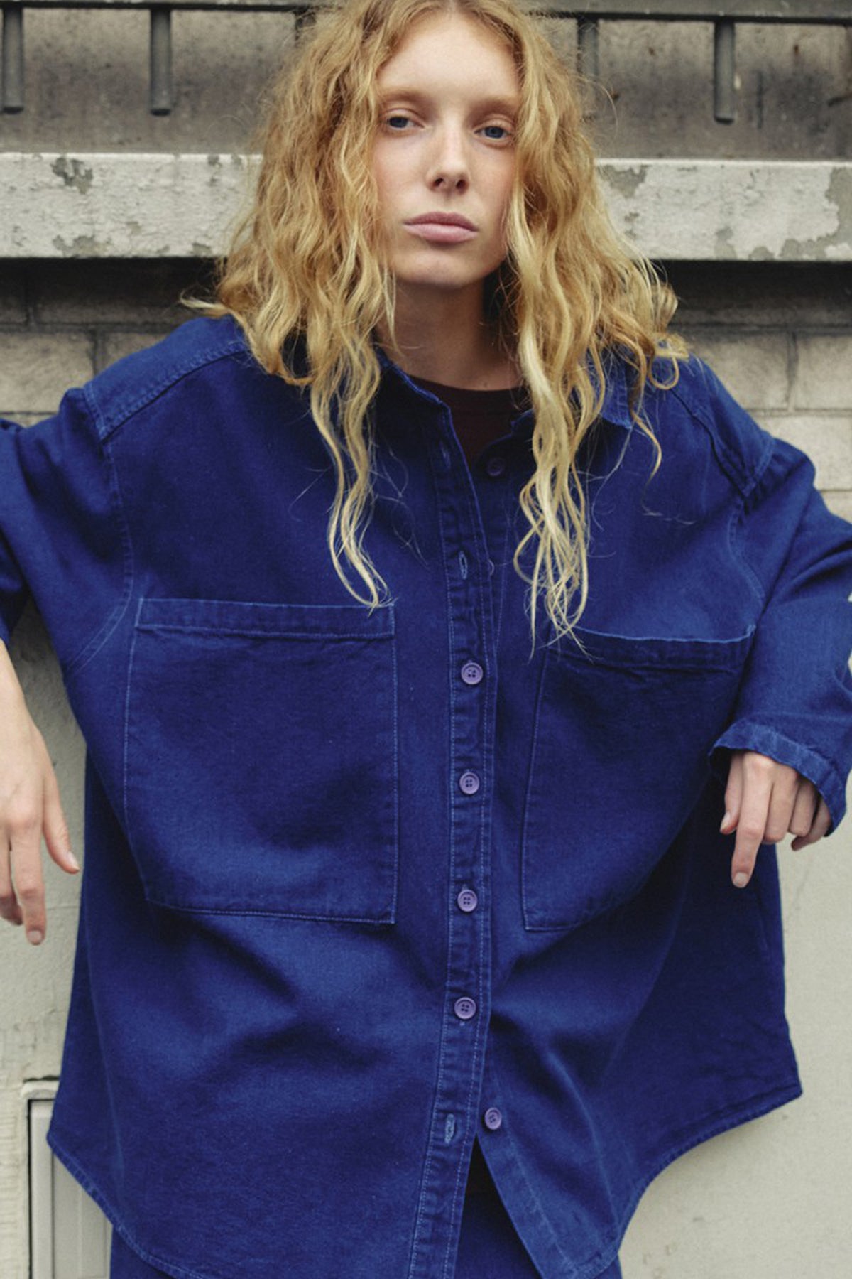 Comow Shirt - Raw Blue