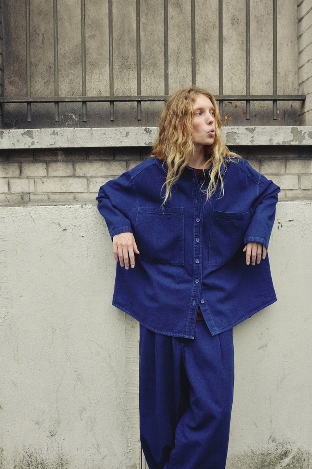Comow Shirt - Raw Blue