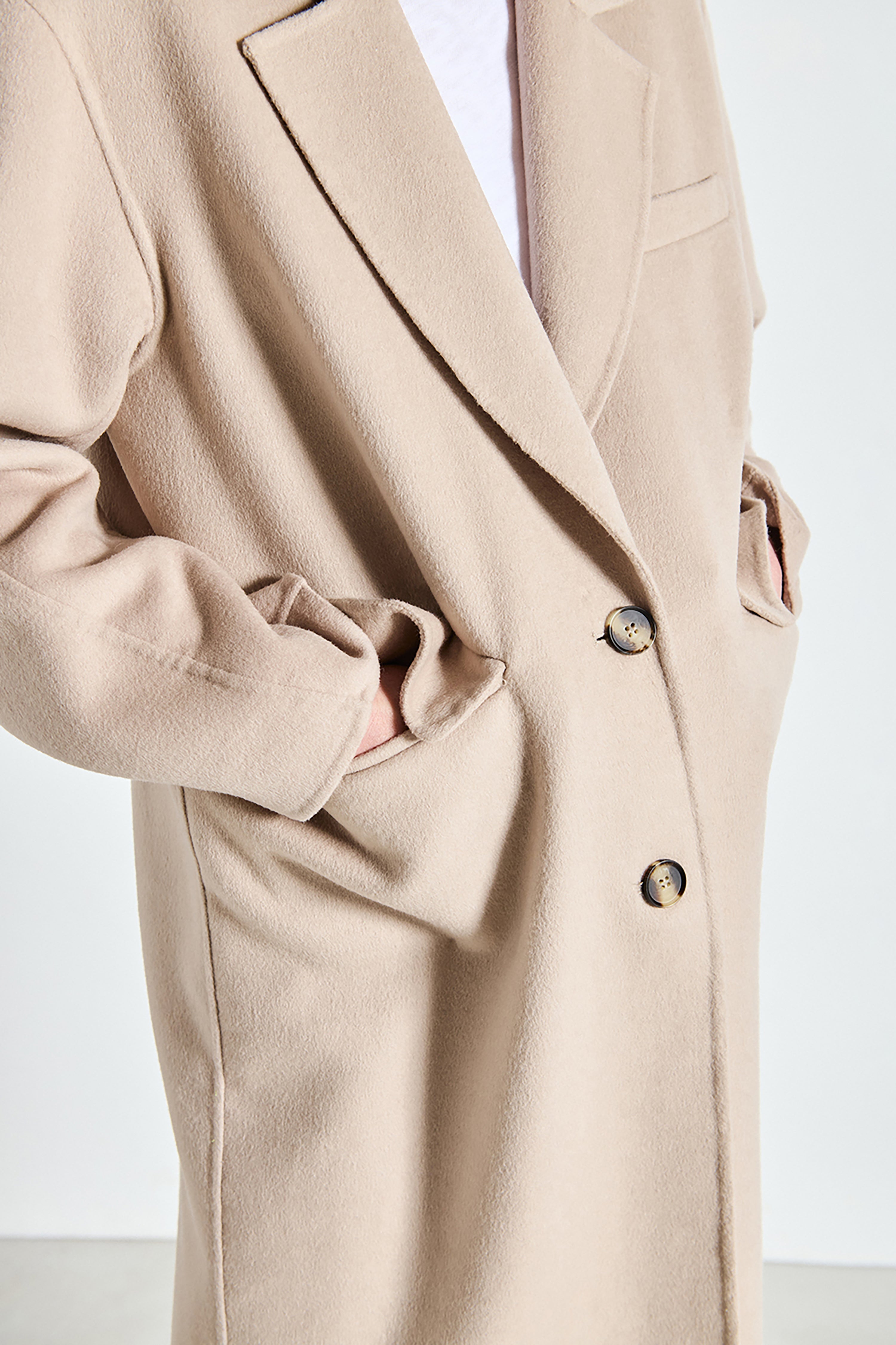 Dadoulove Coat - Greige