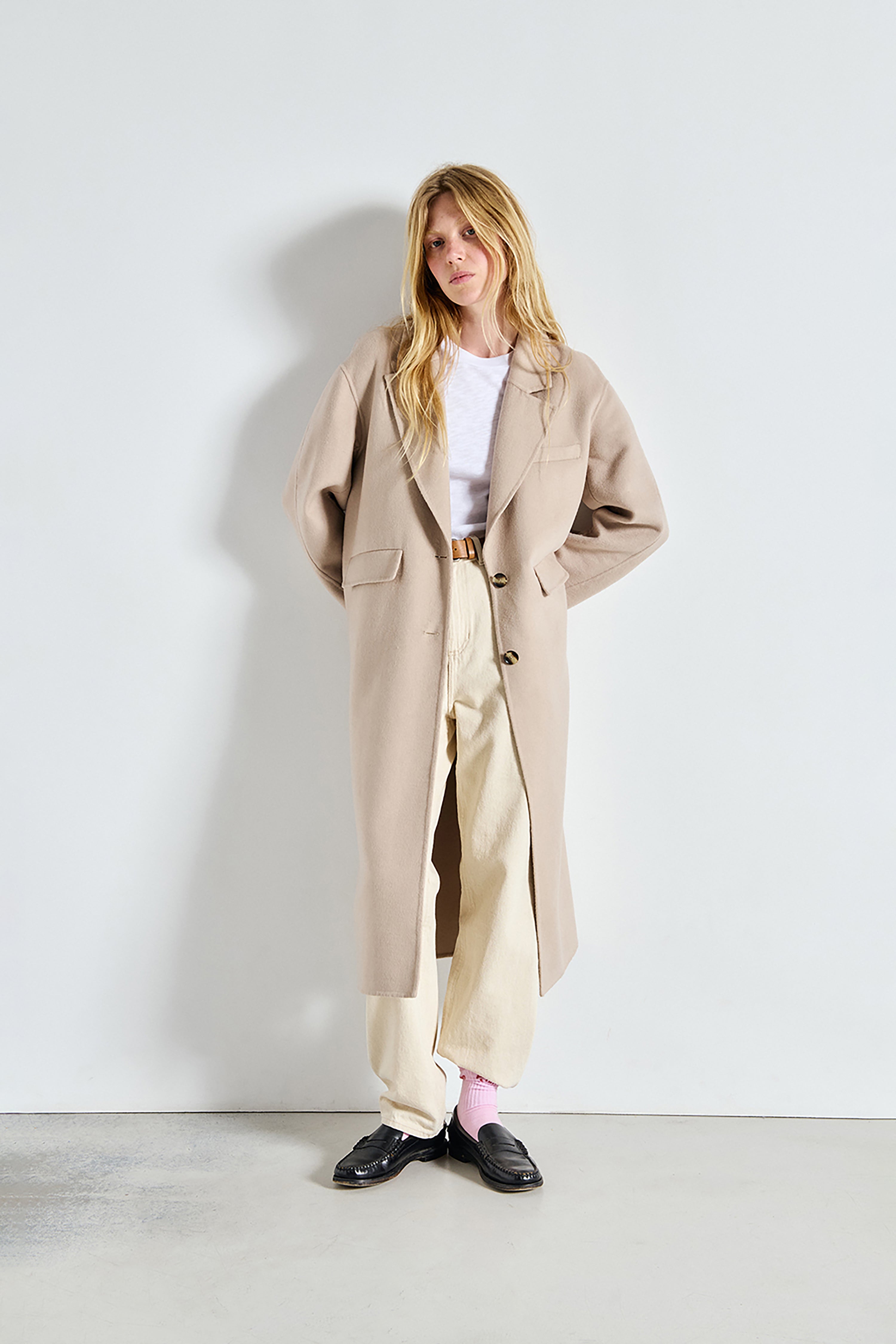 Dadoulove Coat - Greige