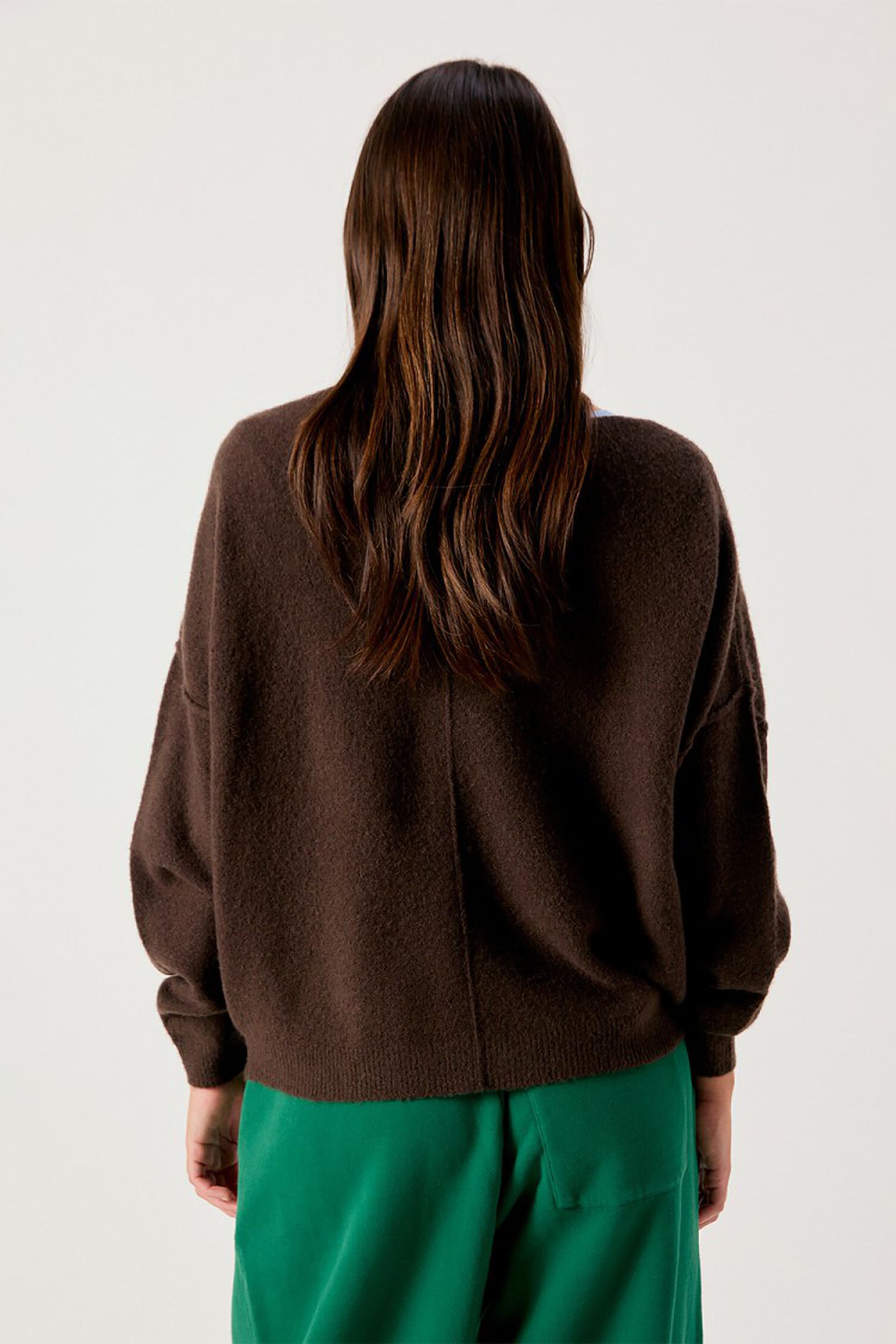 Damsville Jumper - Brown Melange