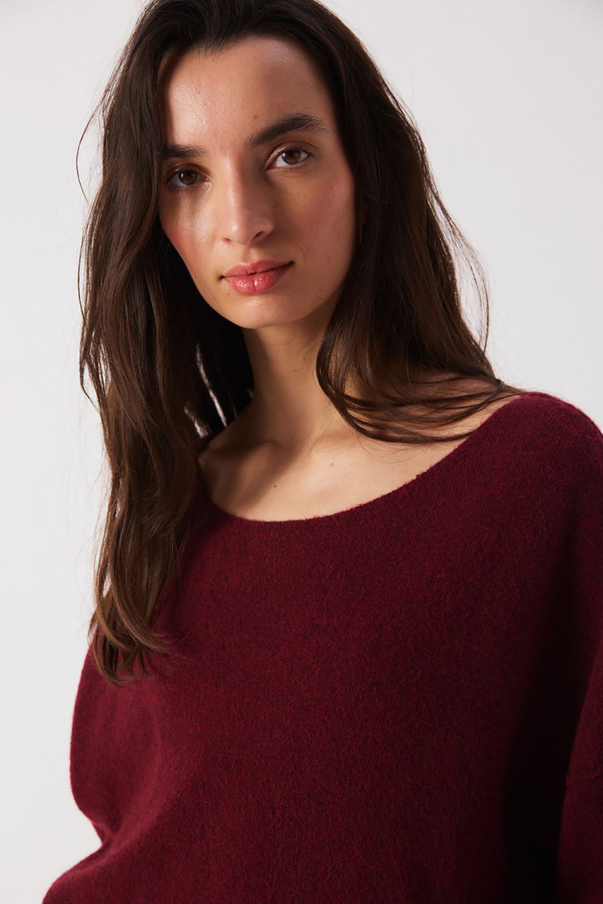 Damsville Jumper - Cherry Melange