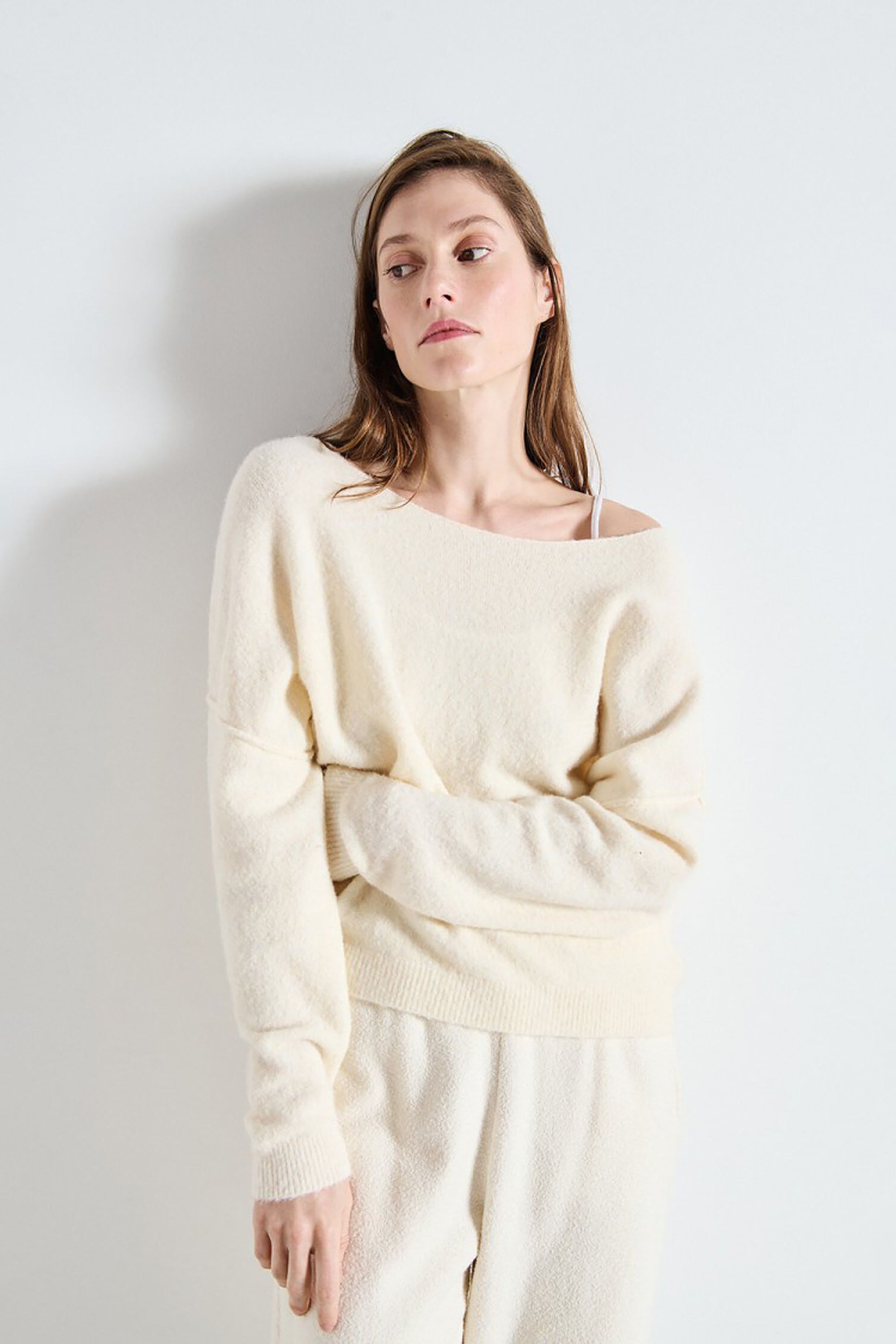 Damsville Jumper - Pannacotta Melange
