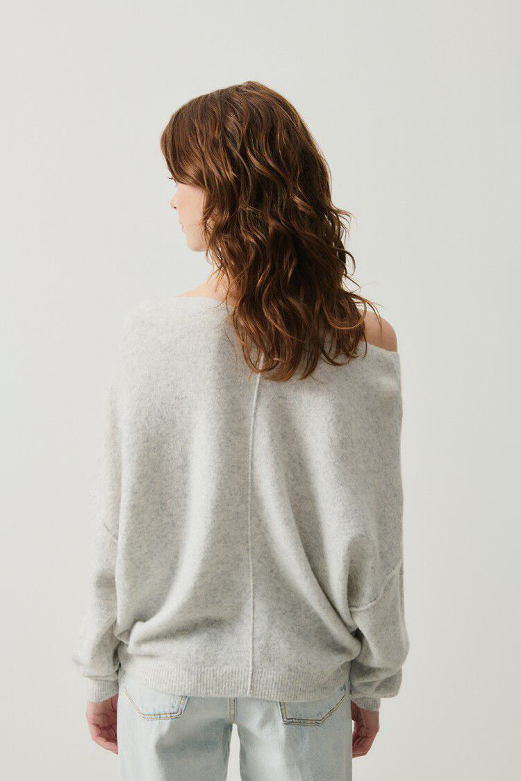 Damsville Pullover - Heather Grey