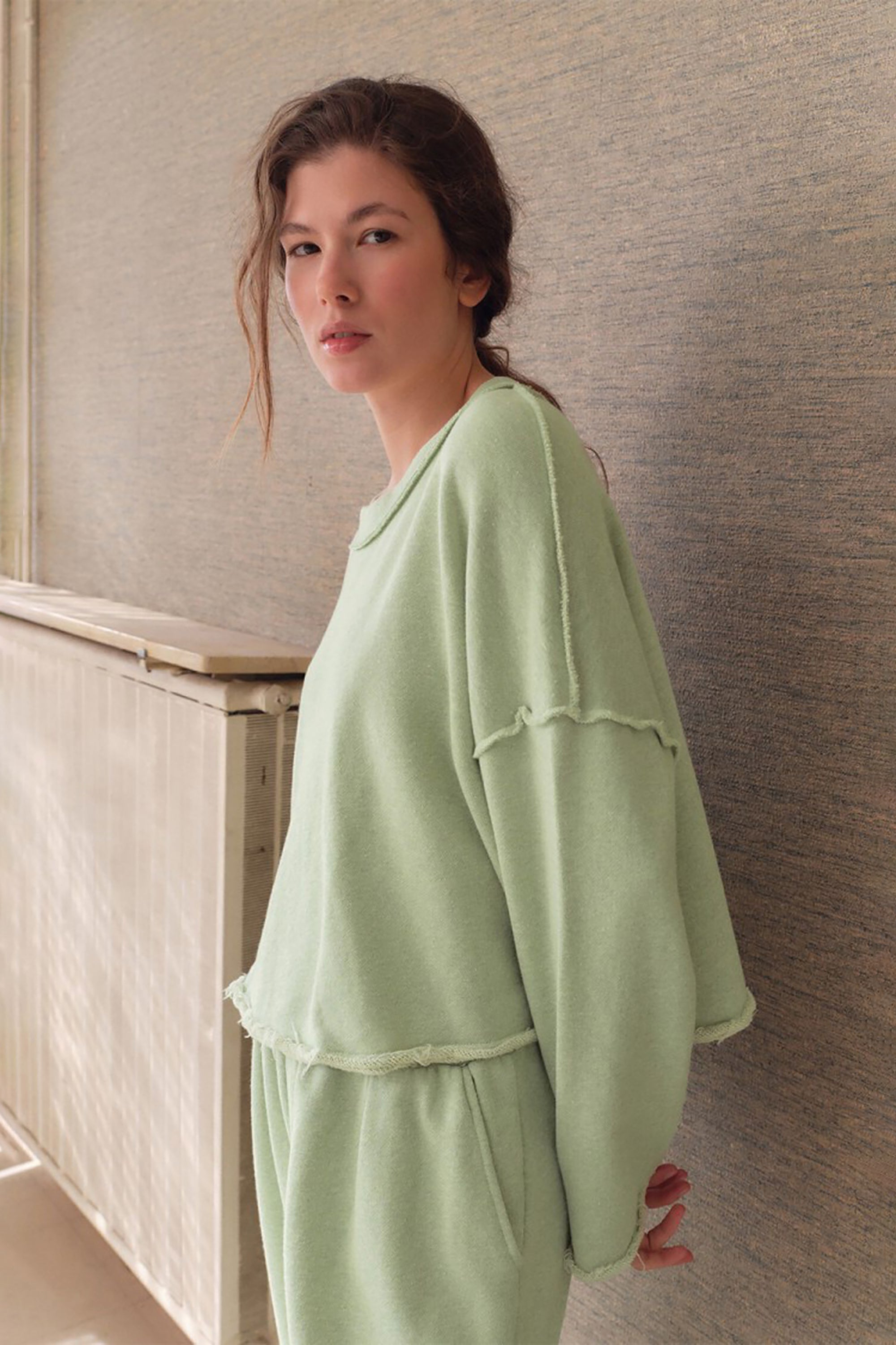 Dantown Sweatshirt - Pasture Melange