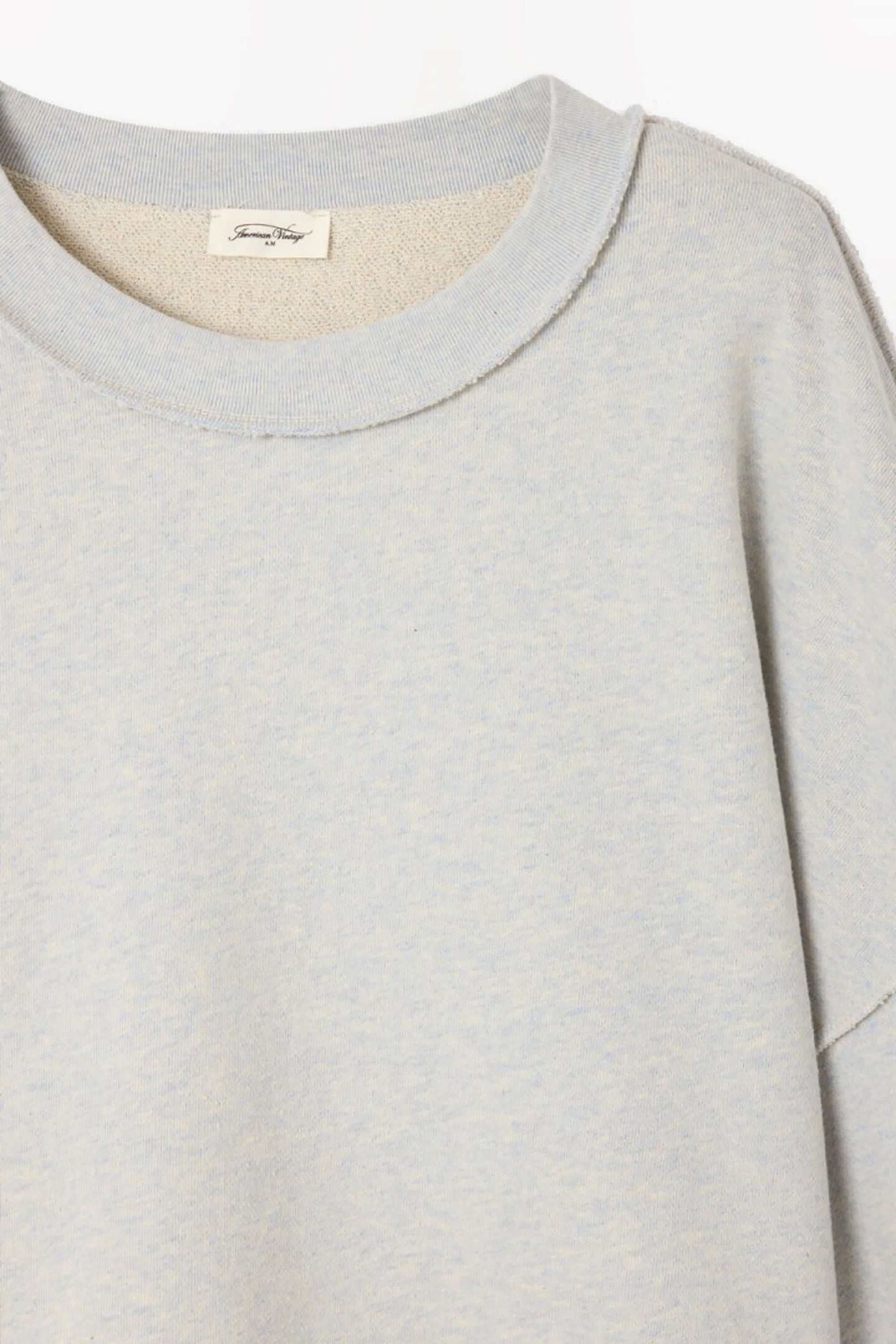 Dantown Sweatshirt - Sky Blue Melange