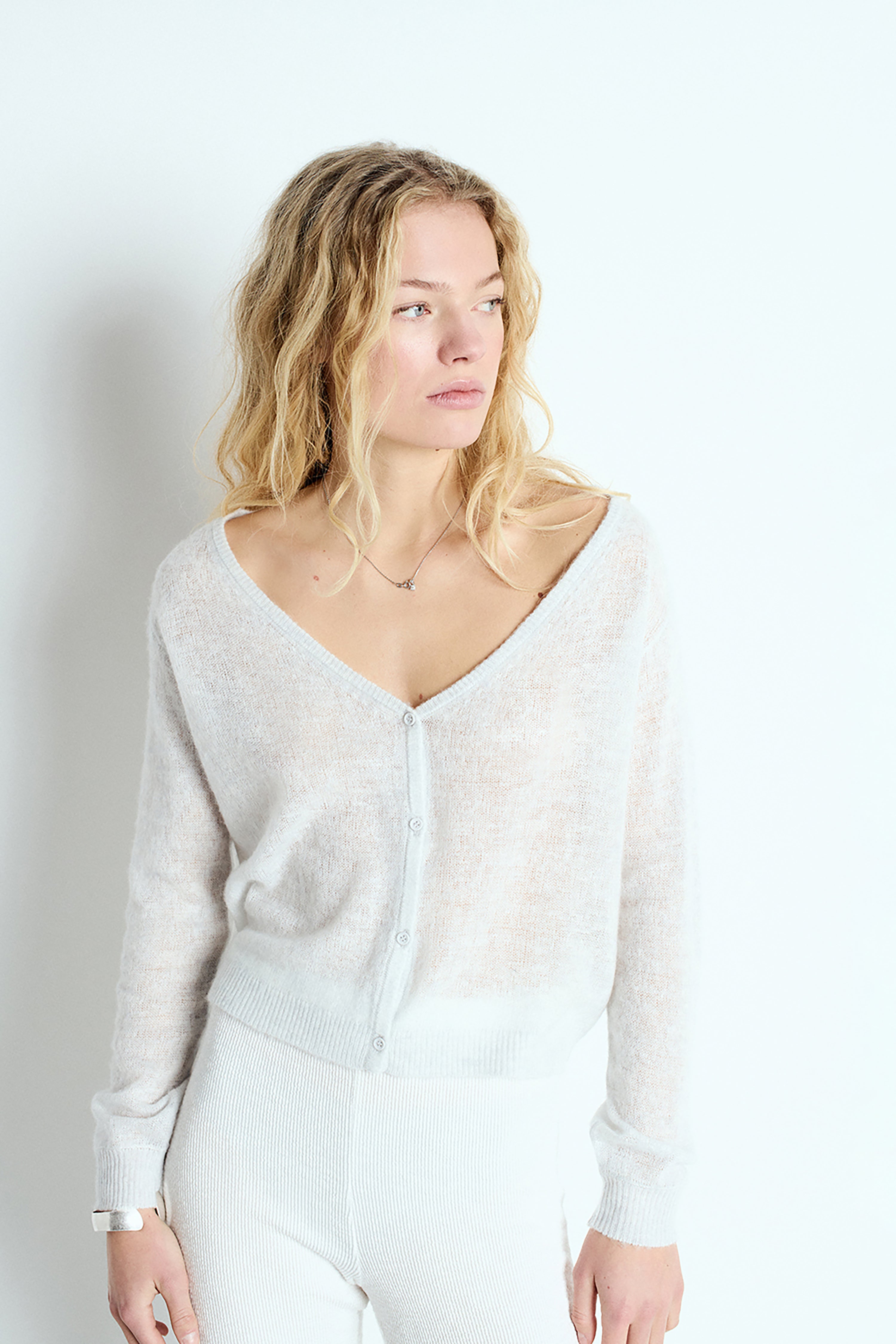 Dumy Cardigan - Arctic Melange