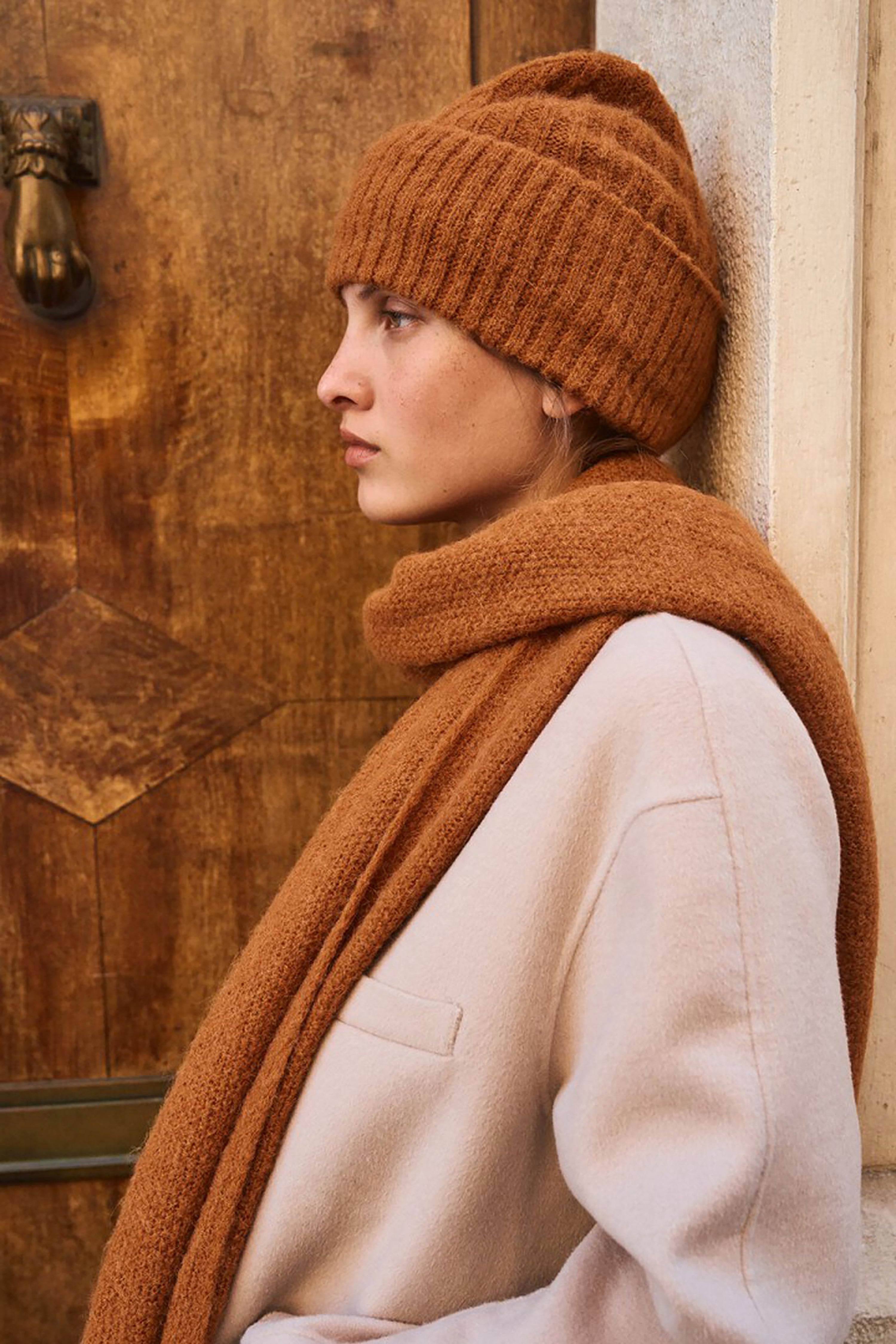 East Beanie - Squirrel Melange