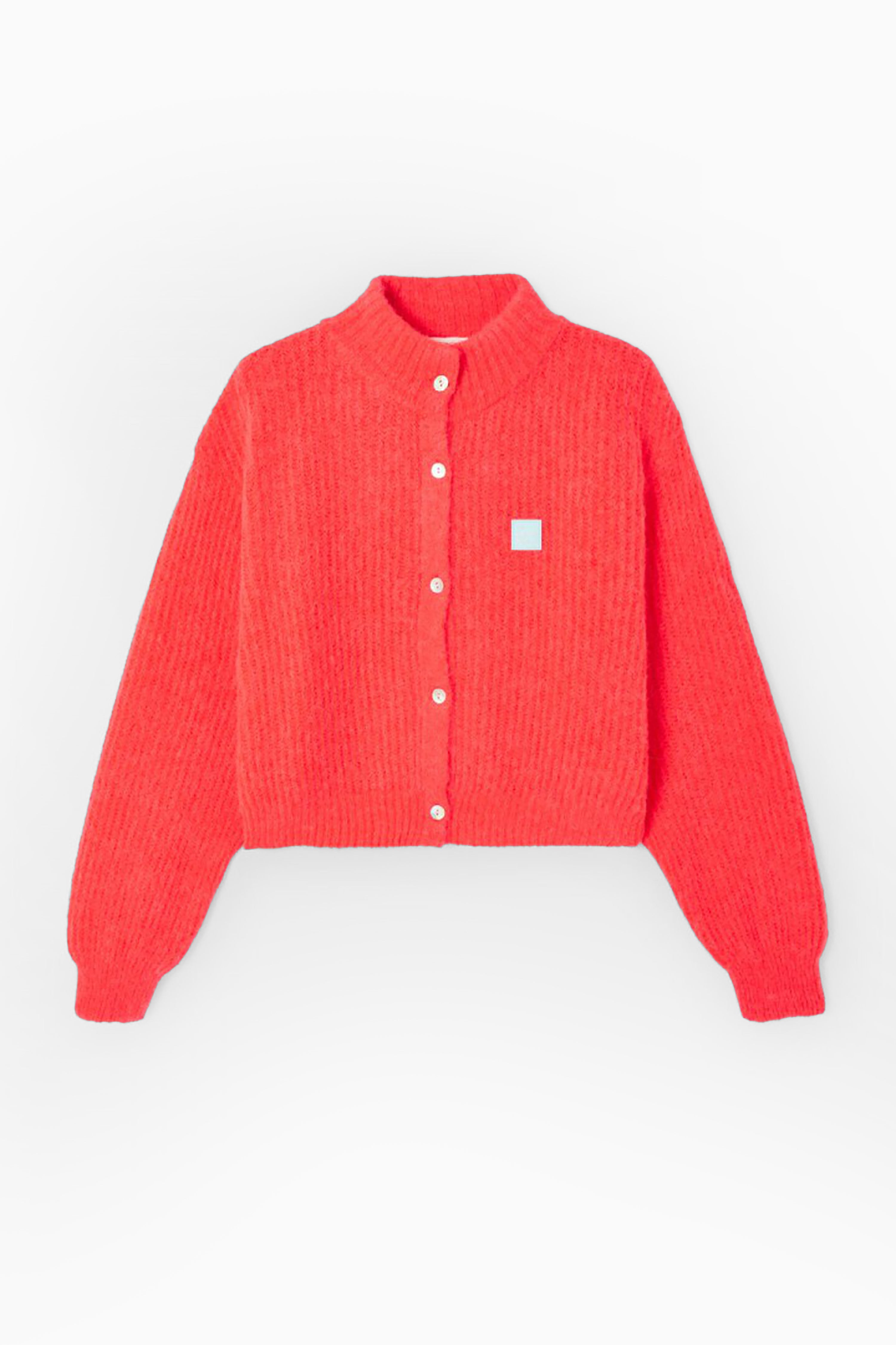 East Button-Up Cardigan - Fluorescent Sunrise