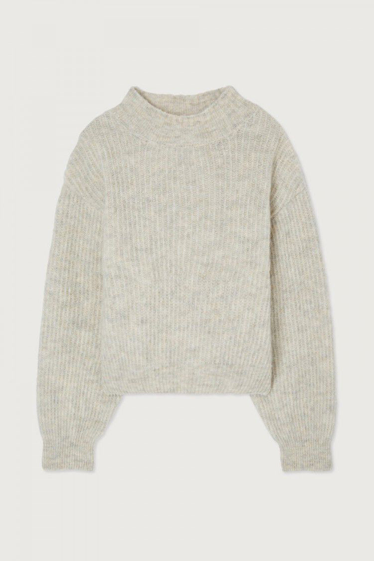 American Vintage East Jumper - Powder Snow Melange - RUM Amsterdam