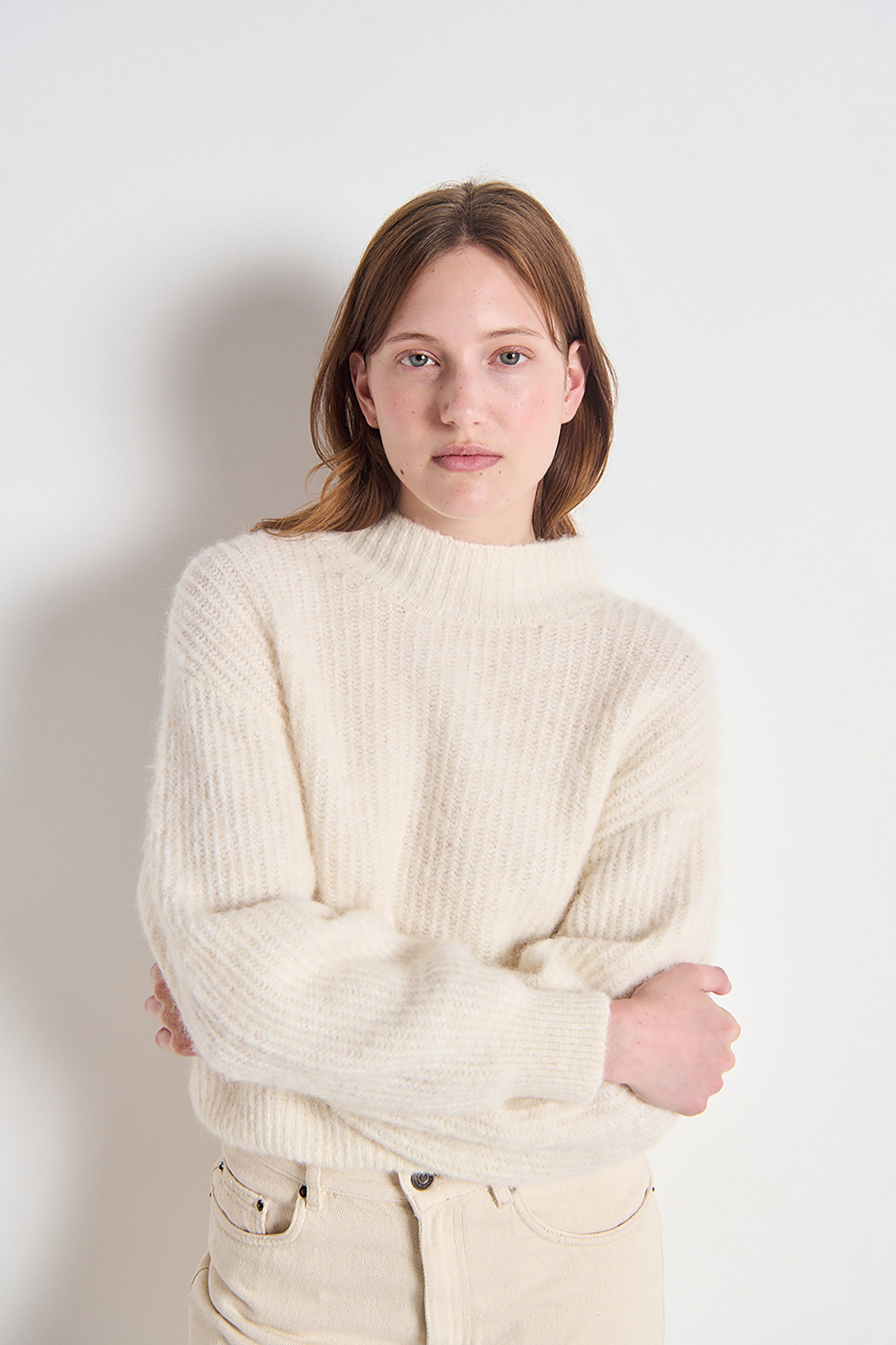 East Jumper - Pearl Melange