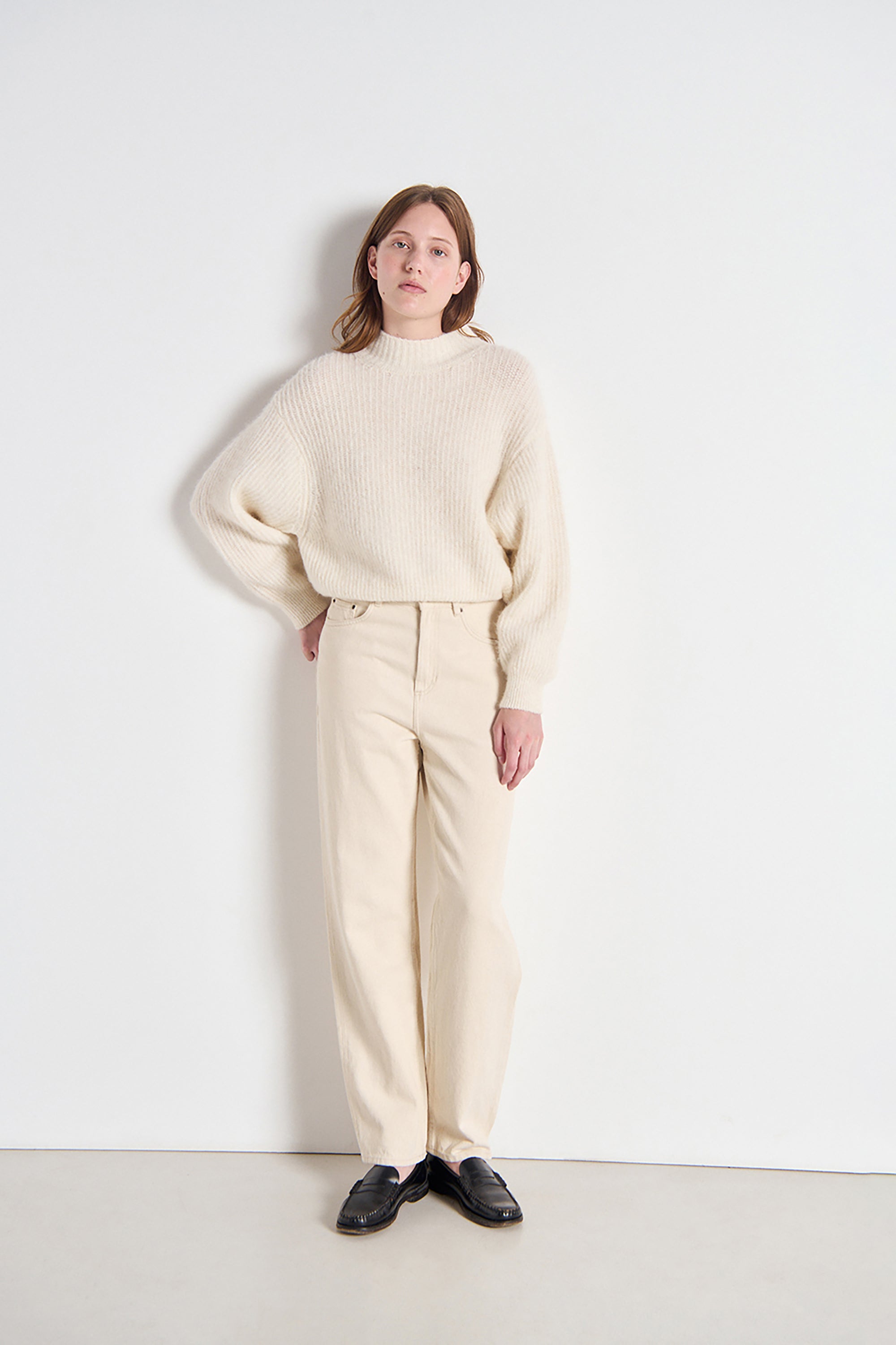 East Jumper - Pearl Melange