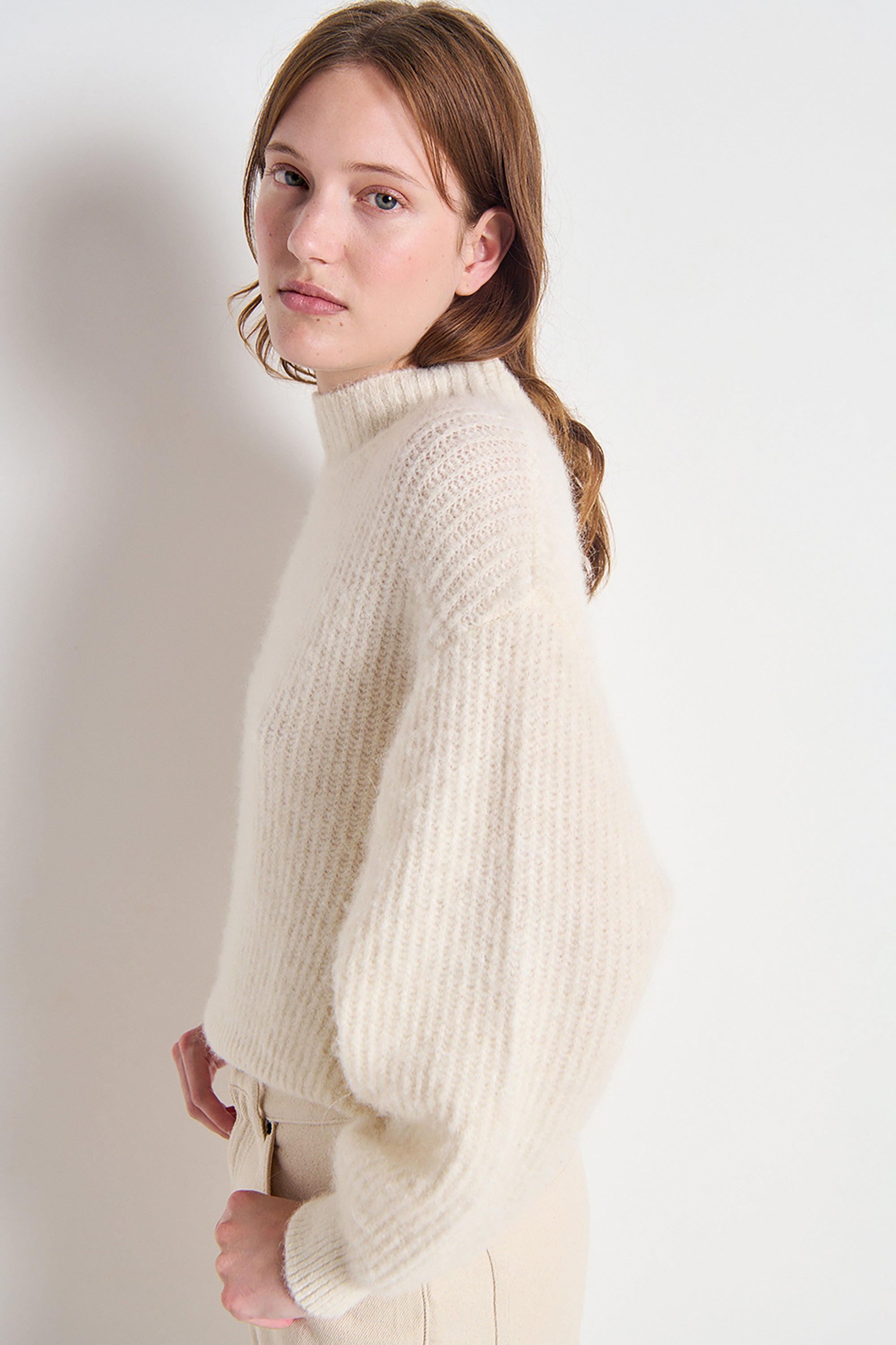 East Jumper - Pearl Melange
