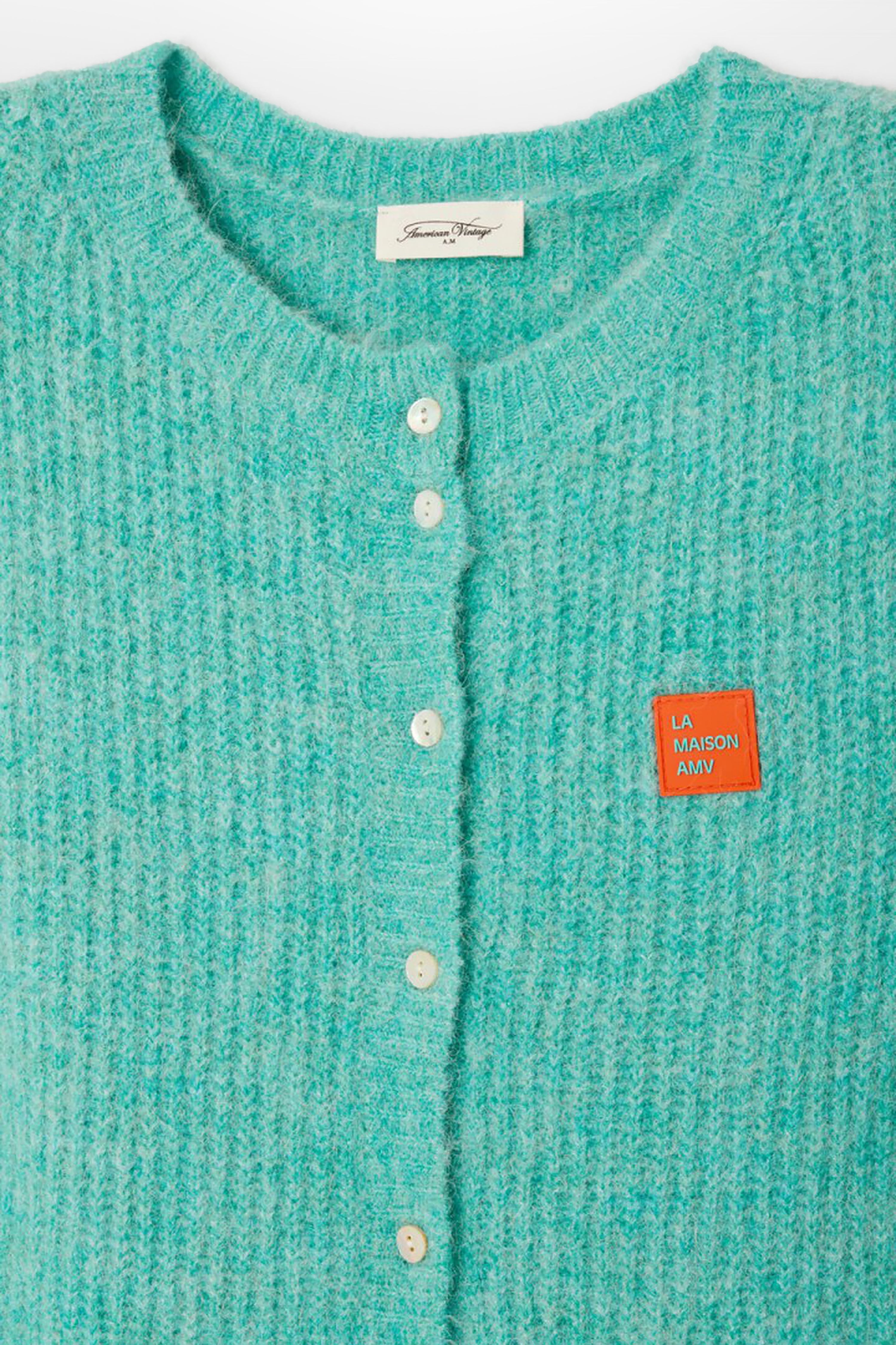 East Sleeveless Cardigan - Reef Melange