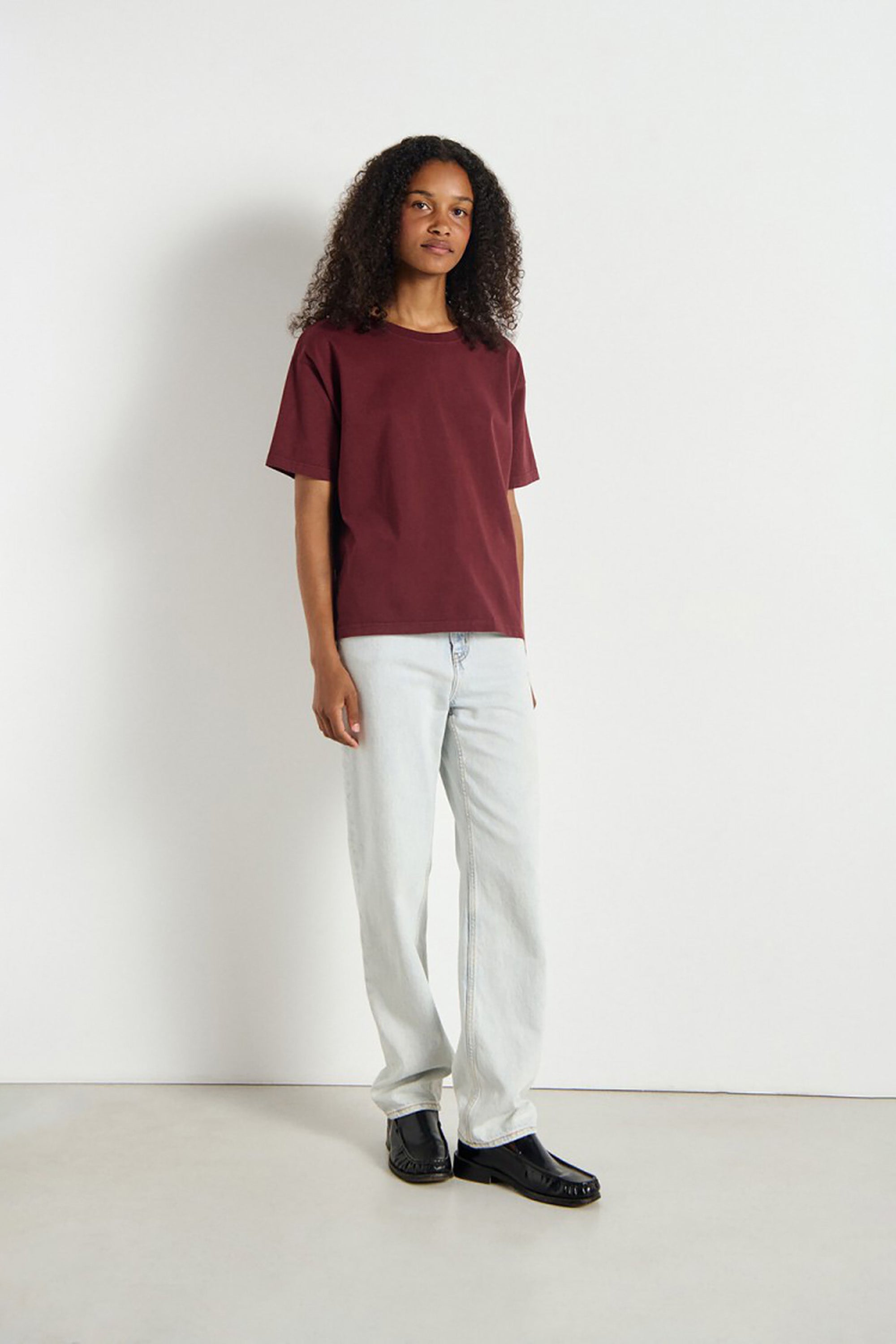 Fizvalley T-Shirt - Vintage Burgundy