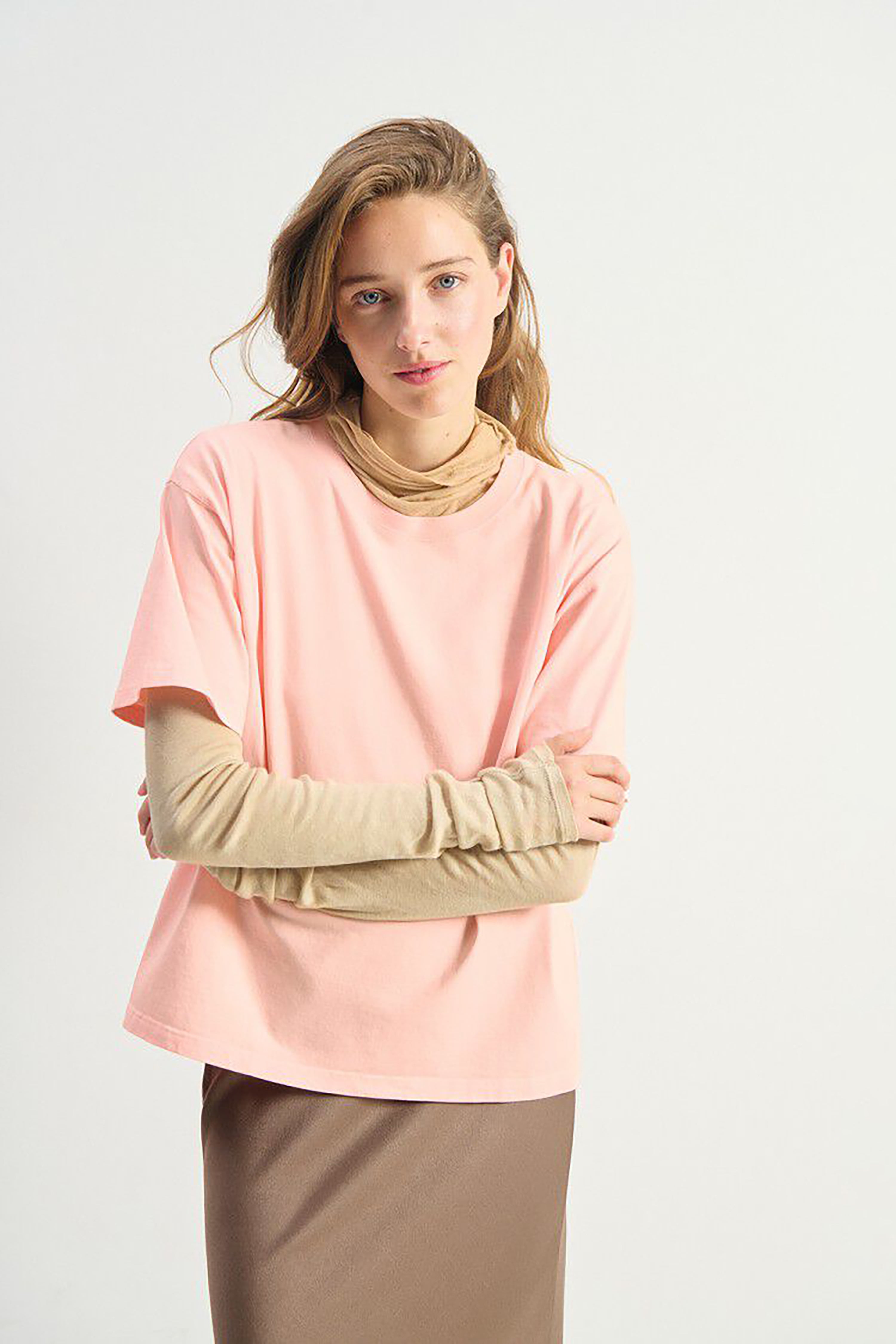 Fizvalley T-Shirt - Vintage Camellia