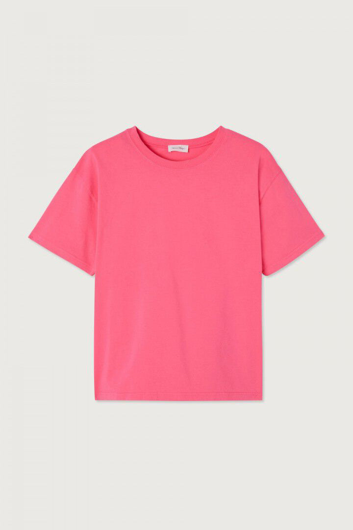 American Vintage Fizvalley Tee - Fluo Pink - RUM Amsterdam