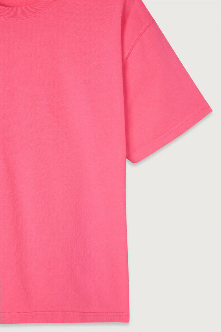 American Vintage Fizvalley Tee - Fluo Pink - RUM Amsterdam