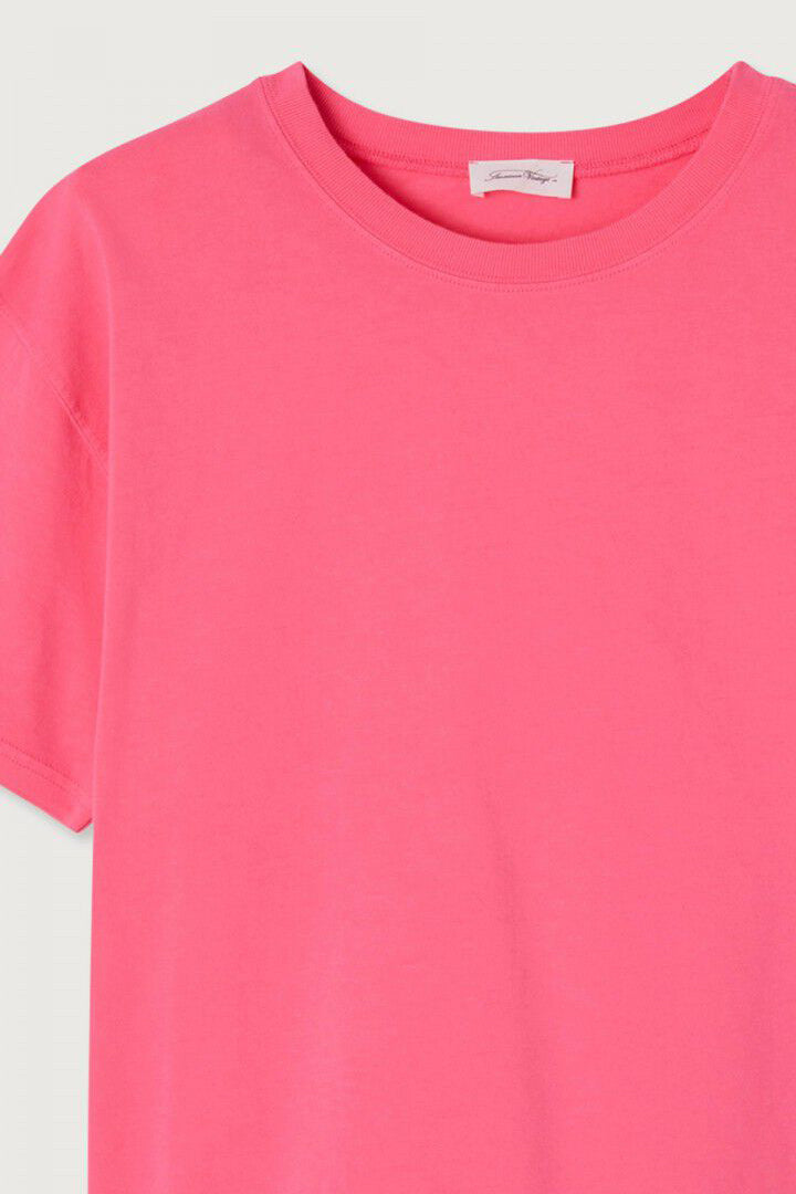 American Vintage Fizvalley Tee - Fluo Pink - RUM Amsterdam