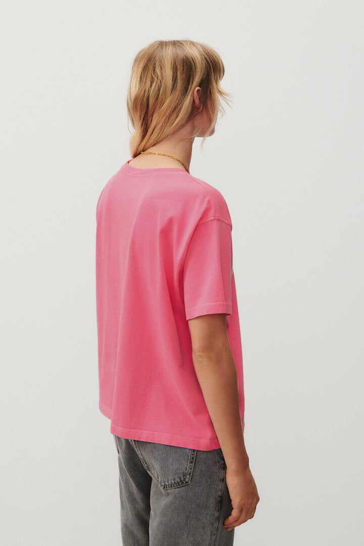 American Vintage Fizvalley Tee - Fluo Pink - RUM Amsterdam