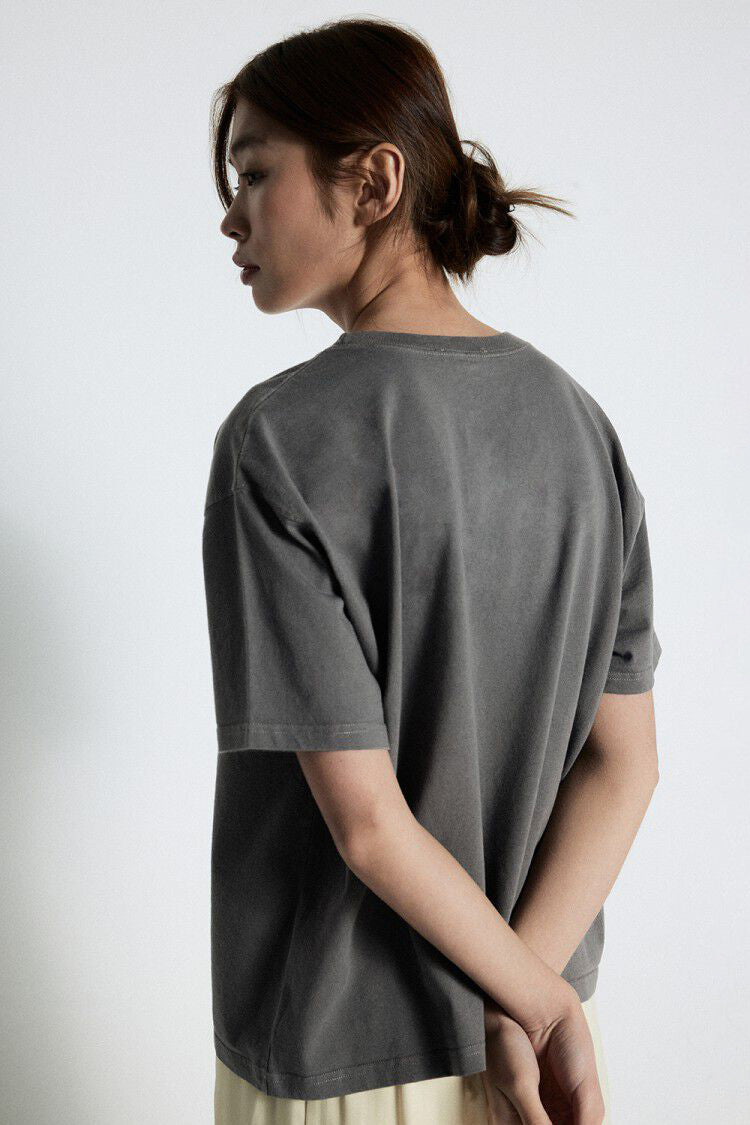 Fizvalley Tee - Vintage Steel