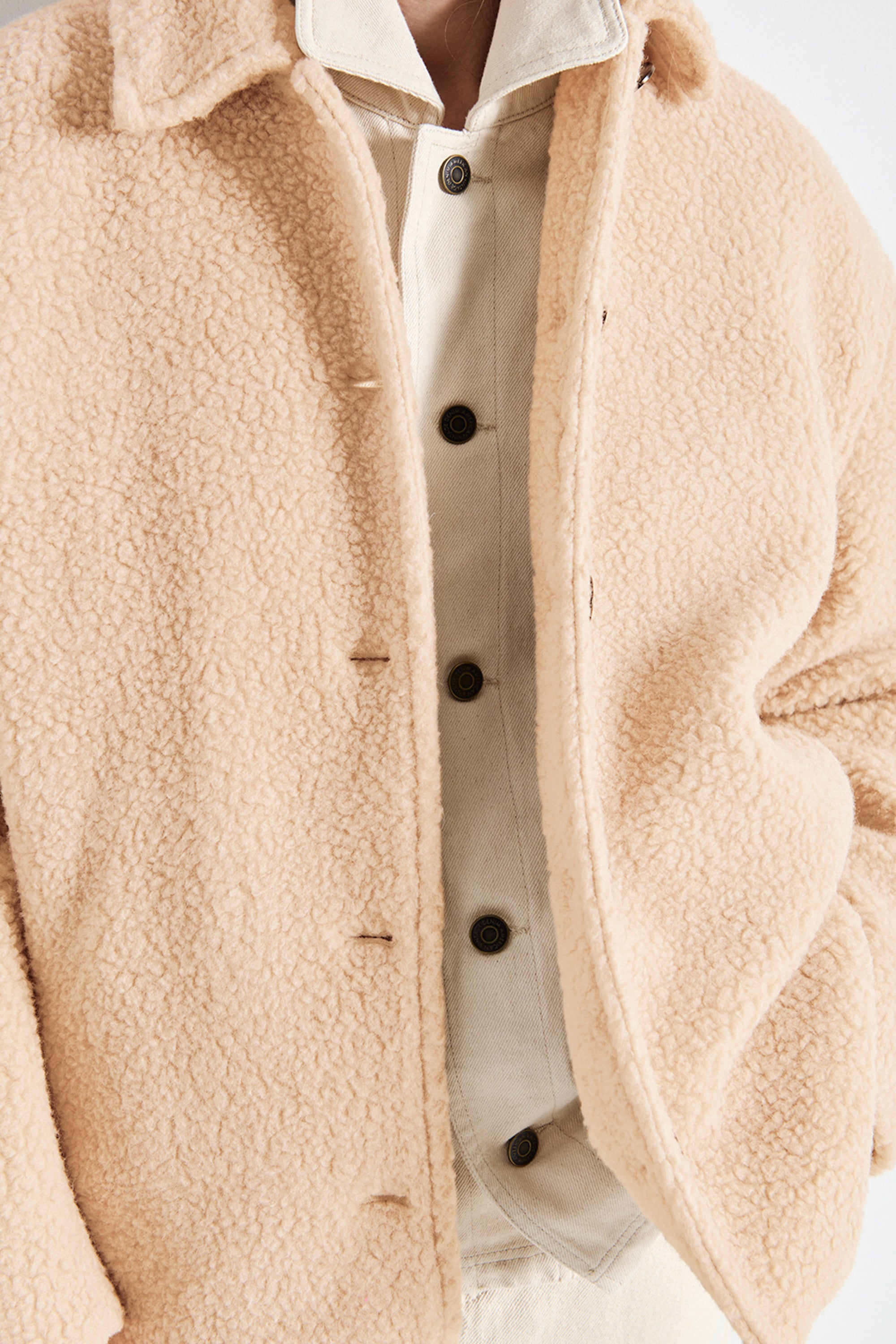 Gomaz Coat - Taupe Melange