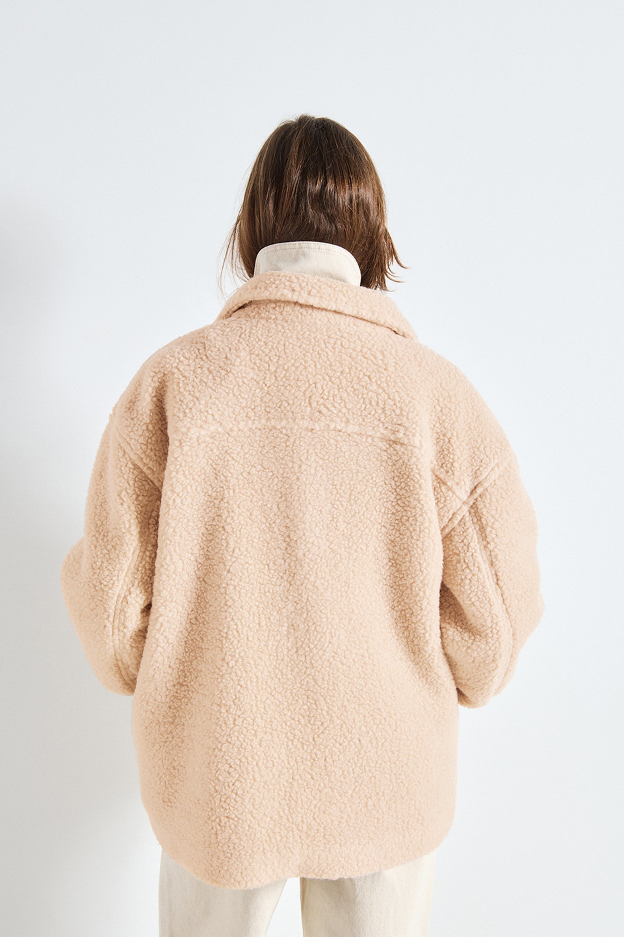 Gomaz Coat - Taupe Melange