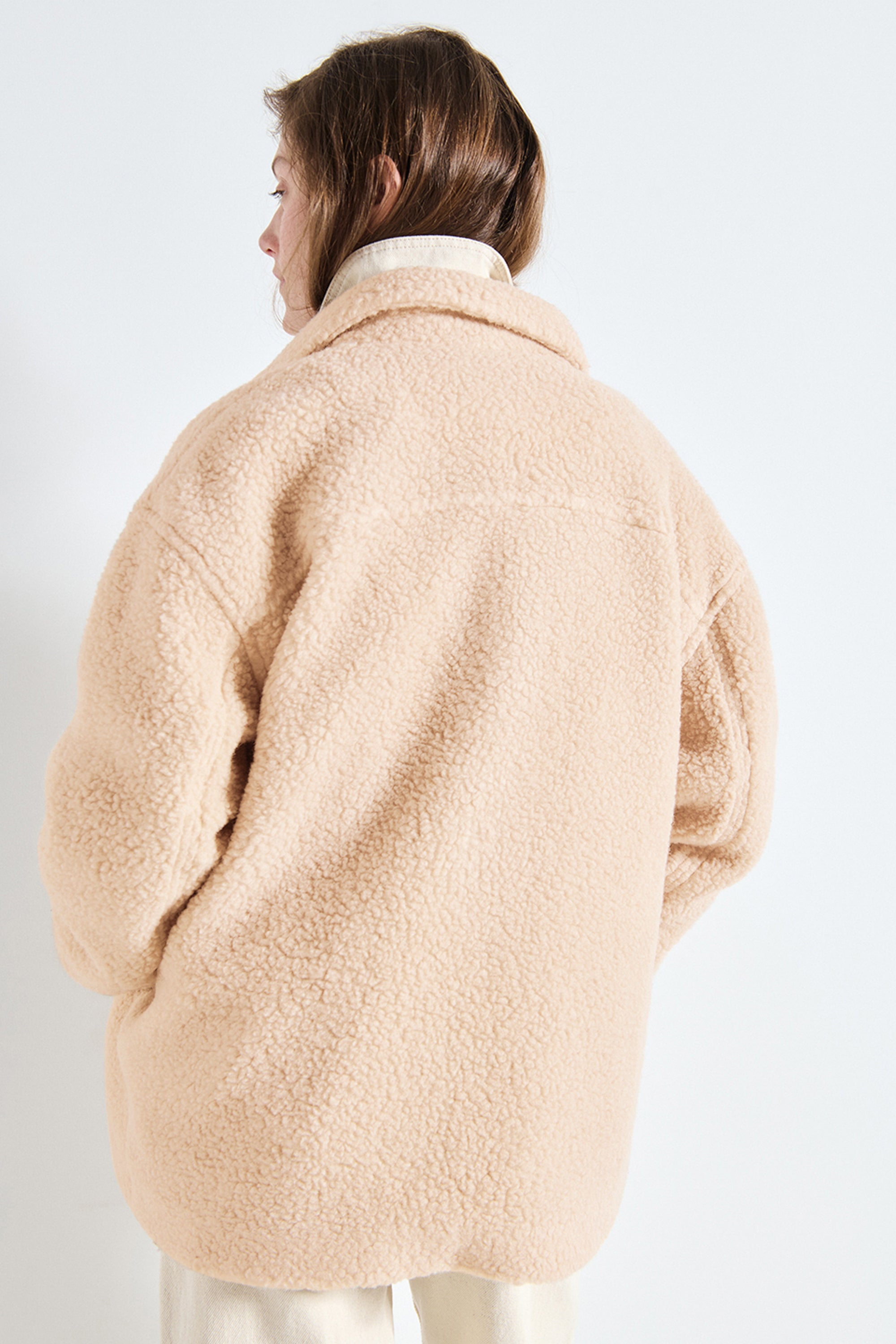 Gomaz Coat - Taupe Melange