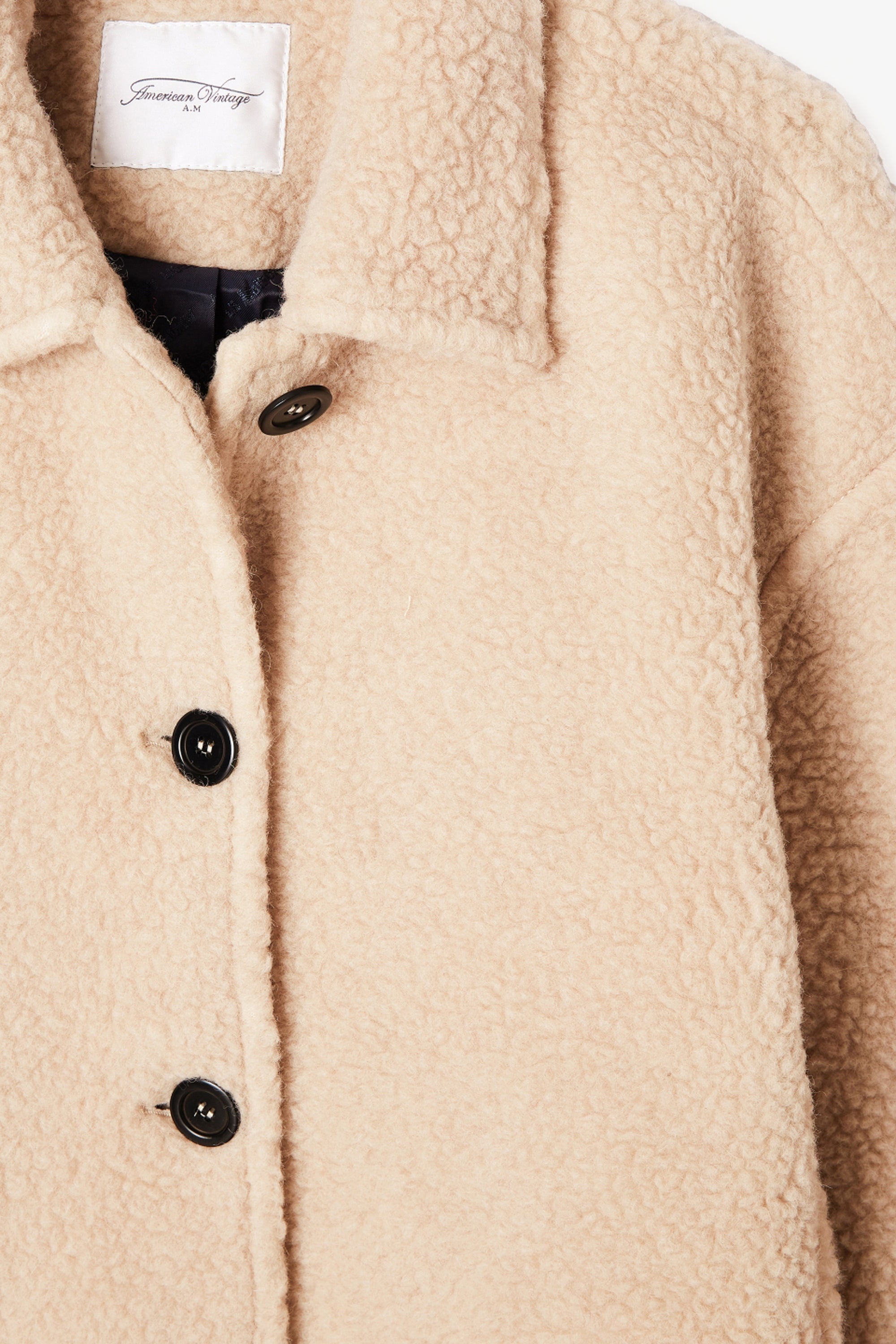 Gomaz Coat - Taupe Melange
