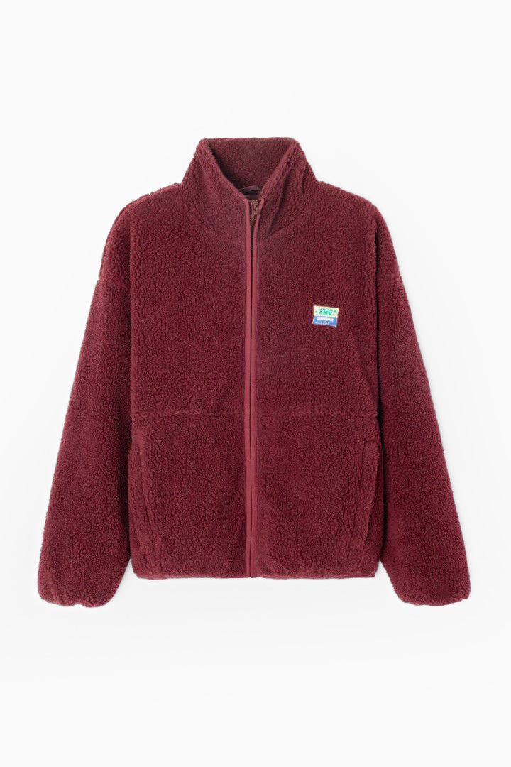 Hoktown Jacket - Burgundy Melange