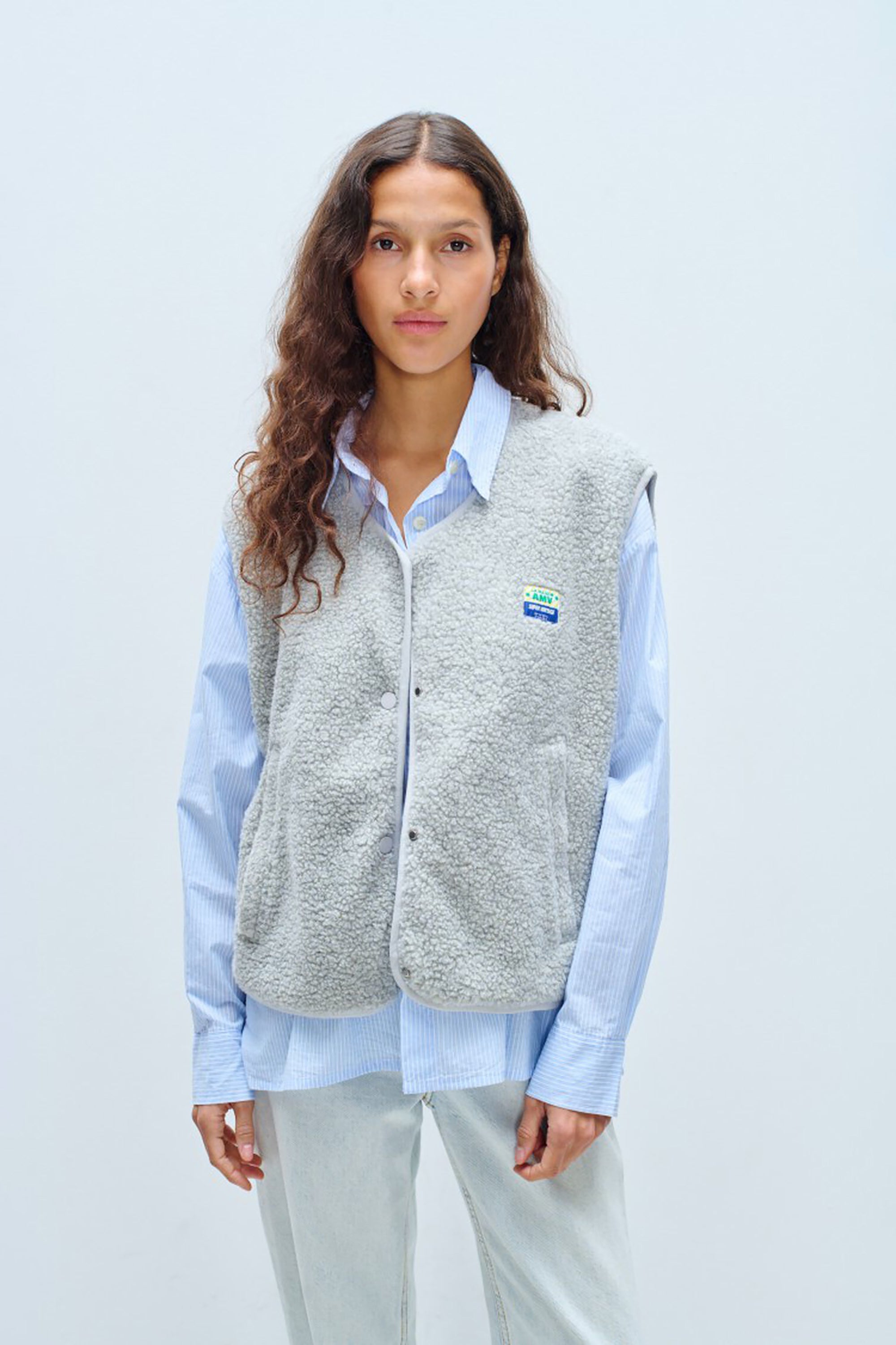 Hoktown Gilet - Polar Melange