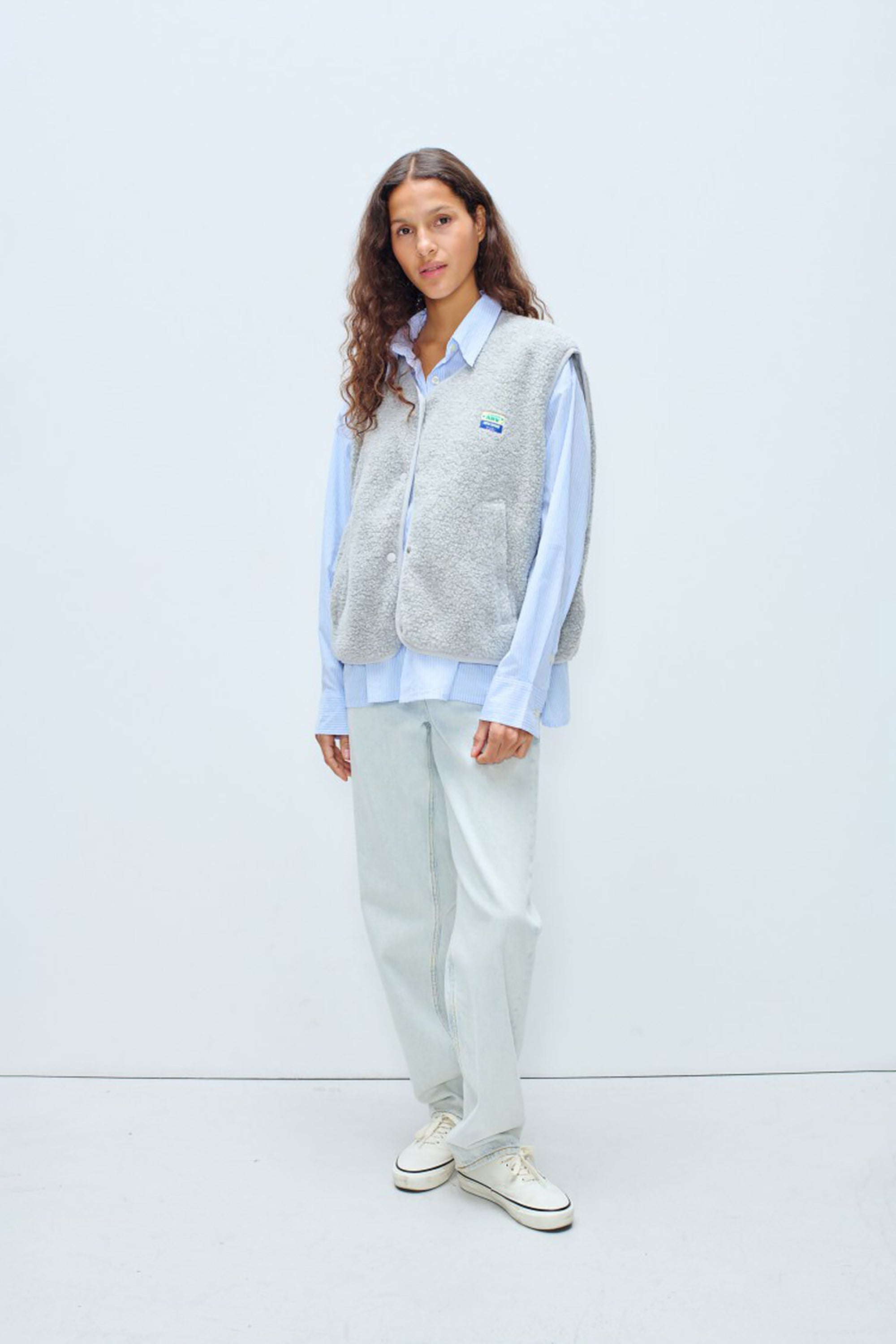 Hoktown Gilet - Polar Melange