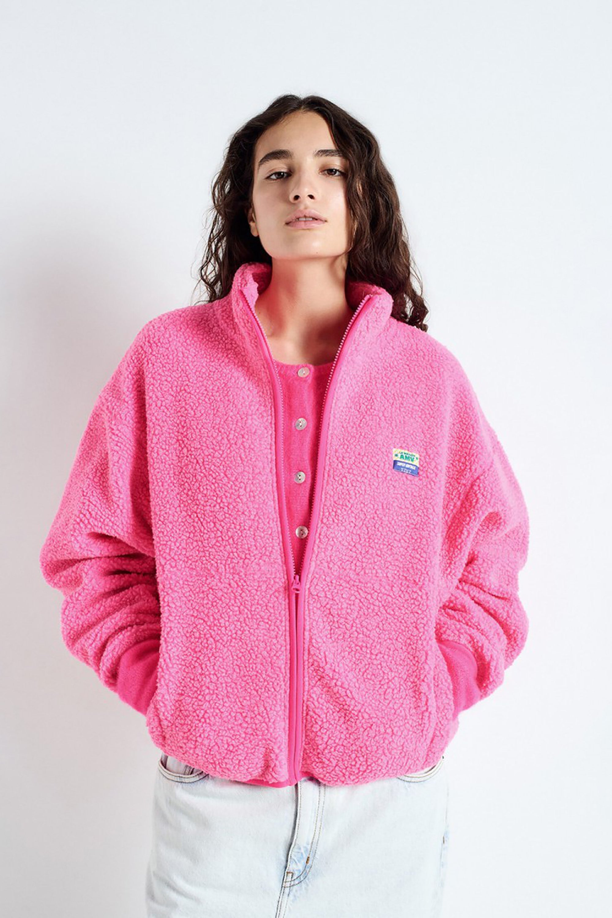 Hoktown Jacket - Acid Pink Melange
