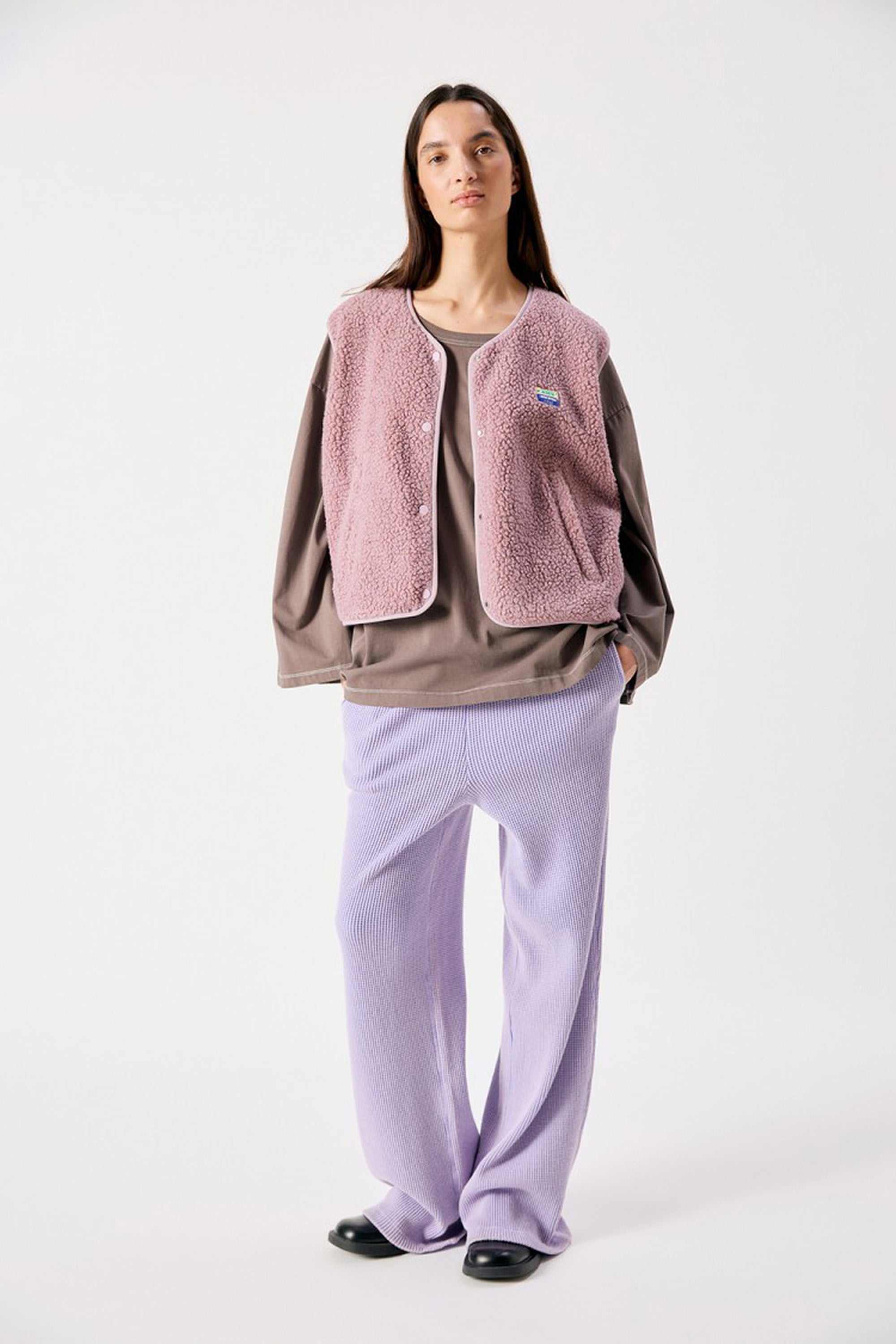 Hoktown Gilet - Sloeberry Melange