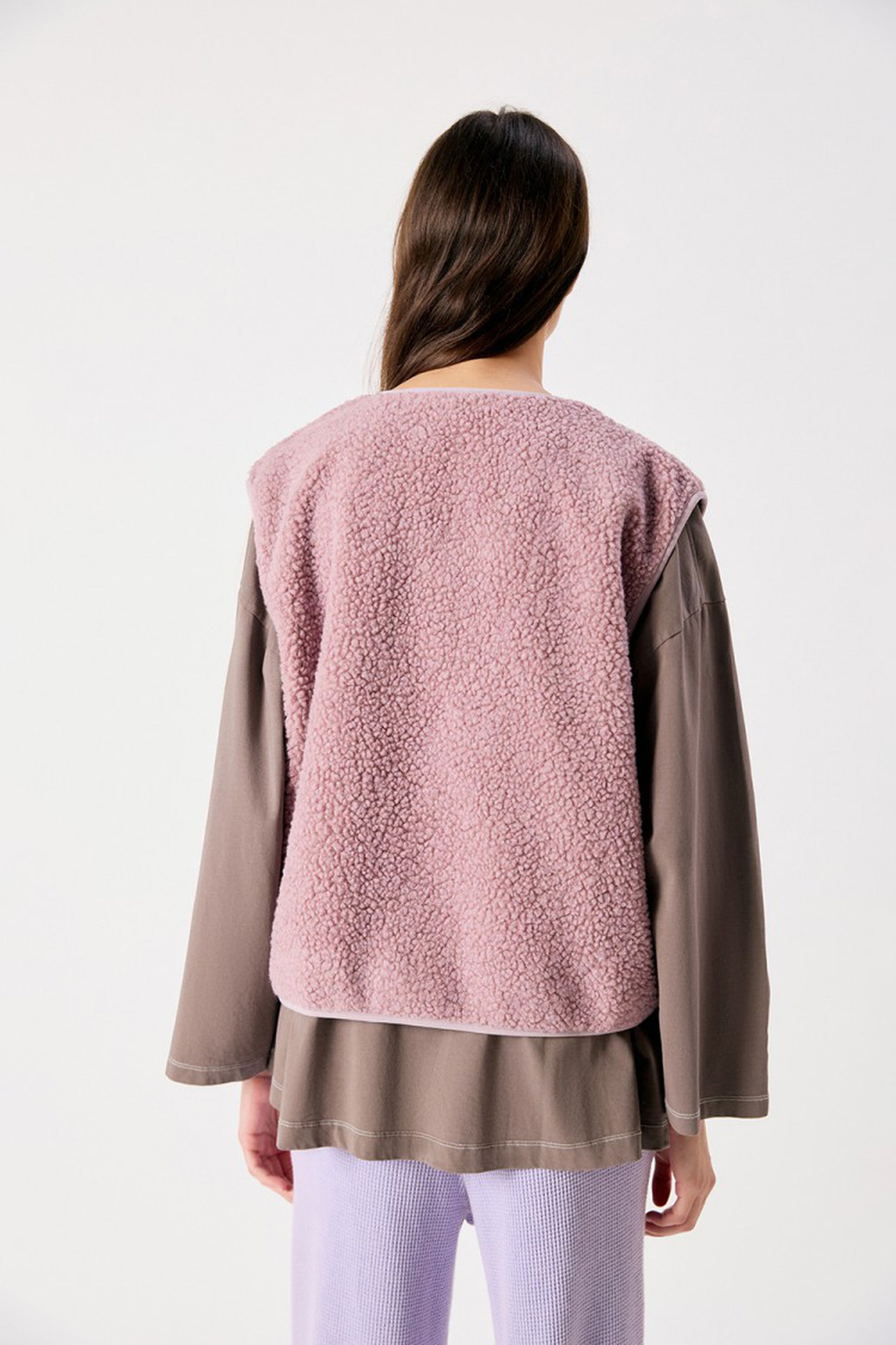 Hoktown Gilet - Sloeberry Melange